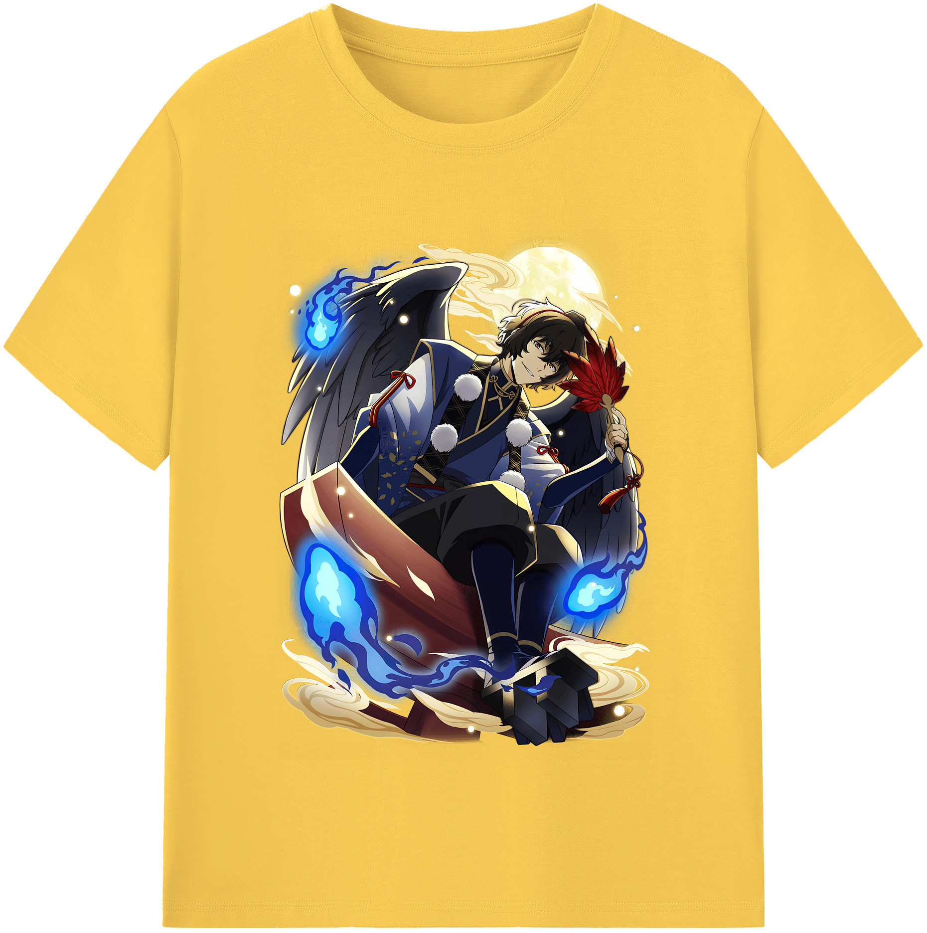 （画像用） 文豪ストレイドッグス Bungo Stray Dogs 綿100％半袖Tシャツ（フロントプリント）