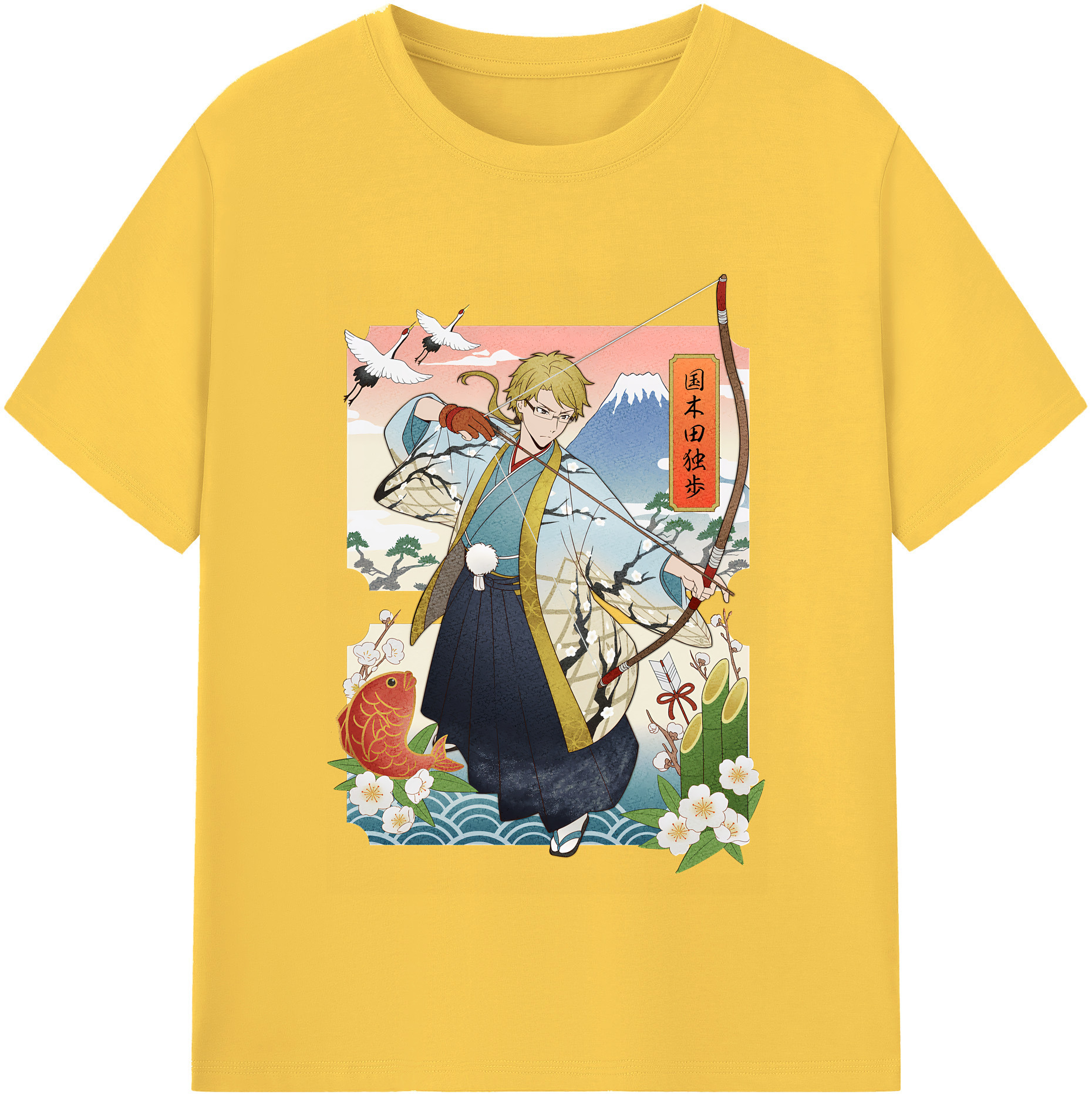 （画像用） 文豪ストレイドッグス Bungo Stray Dogs 綿100％半袖Tシャツ（フロントプリント）