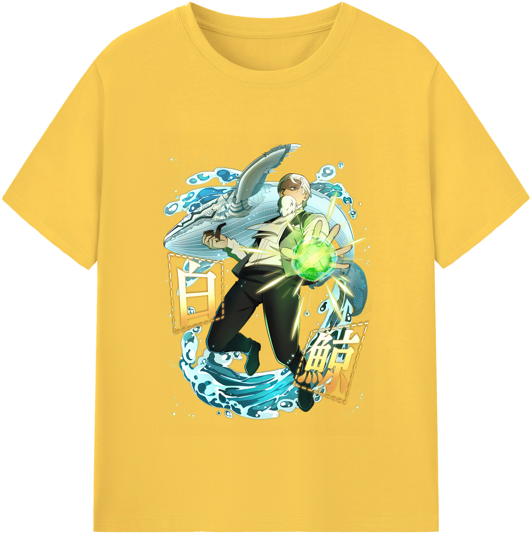 （画像用） 文豪ストレイドッグス Bungo Stray Dogs 綿100％半袖Tシャツ（フロントプリント）