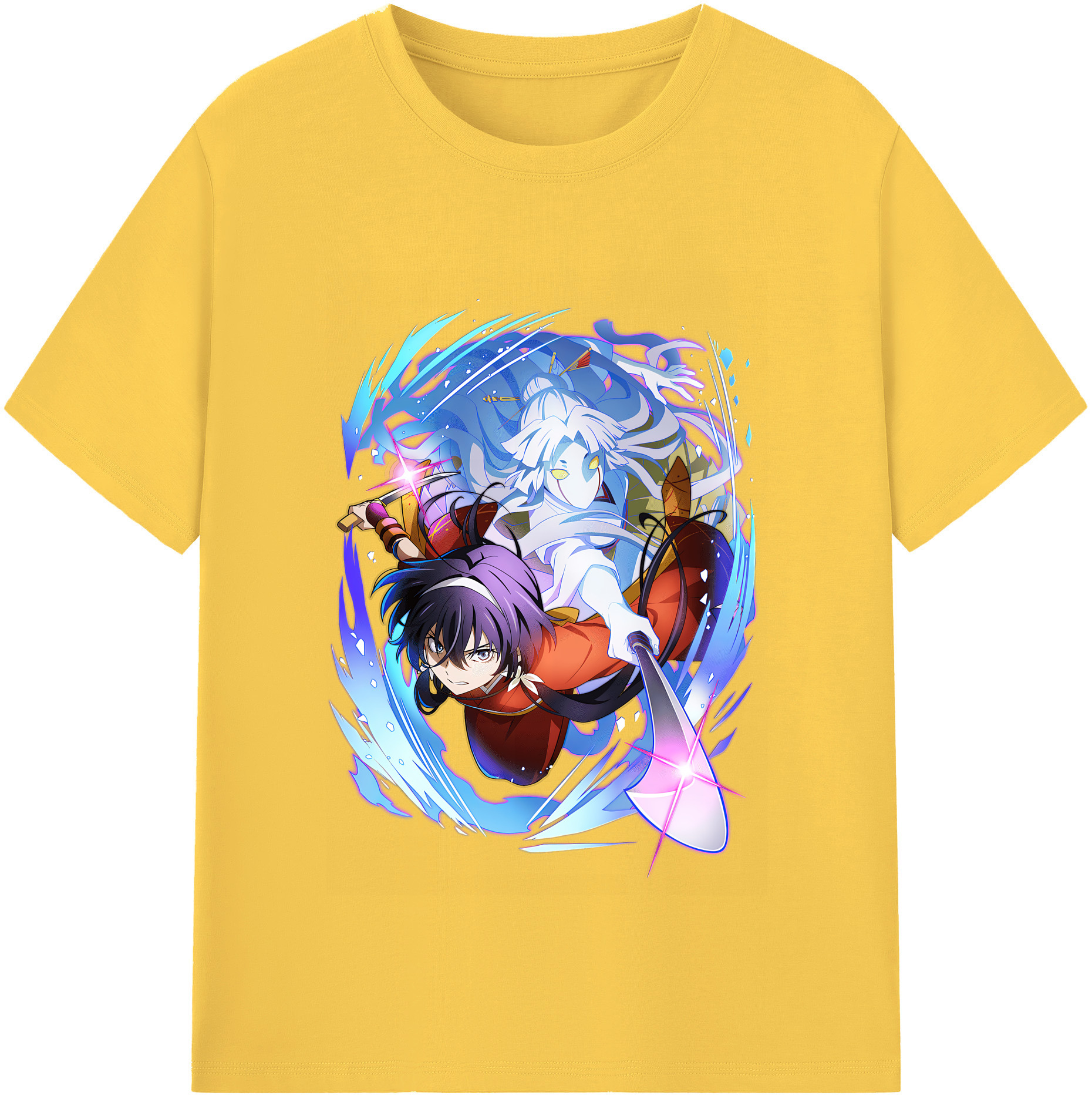 （画像用） 文豪ストレイドッグス Bungo Stray Dogs 綿100％半袖Tシャツ（フロントプリント）