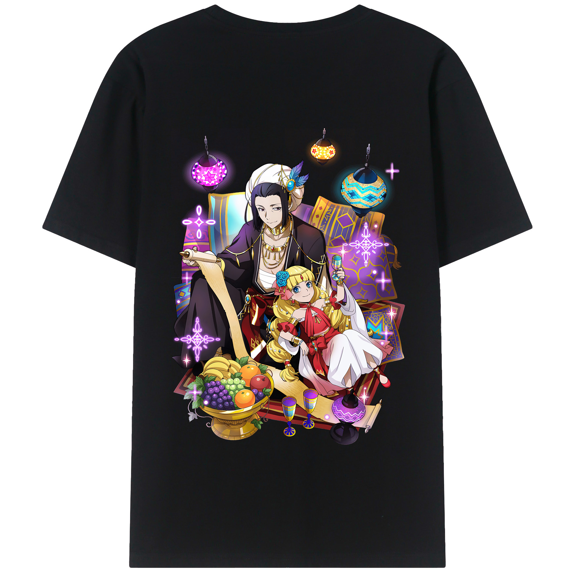 （画像用） 文豪ストレイドッグス Bungo Stray Dogs 綿100％半袖Tシャツ（背面プリント）