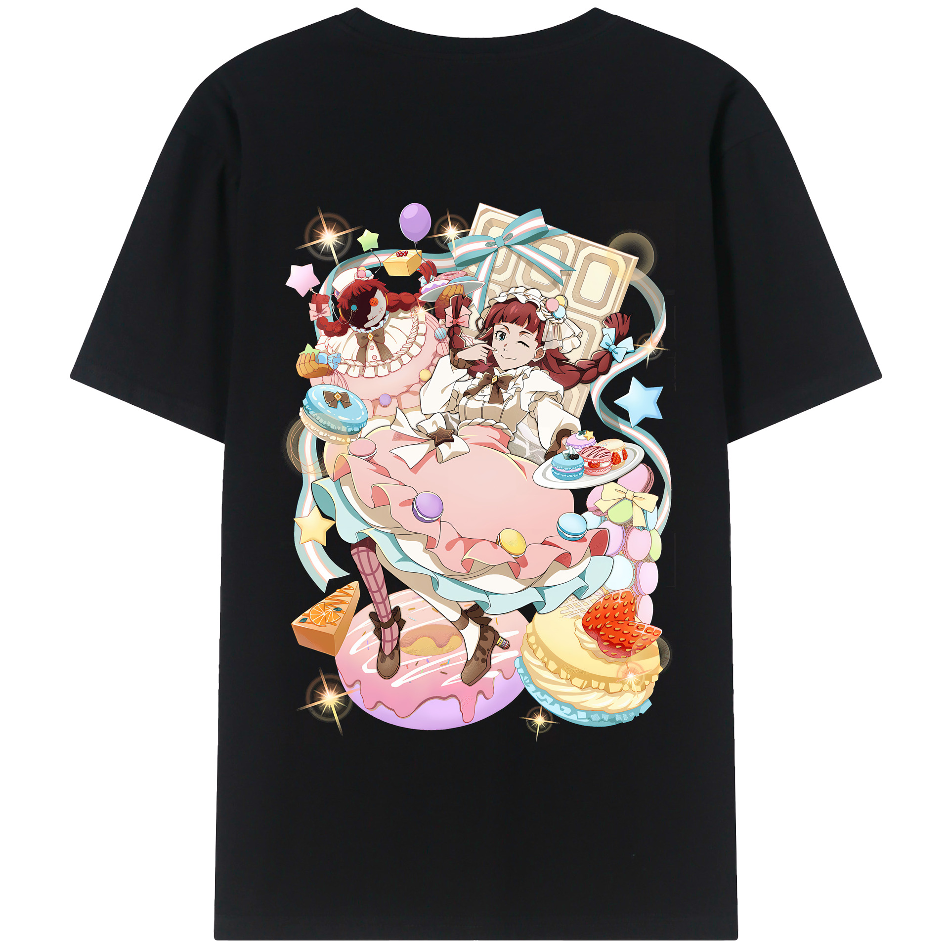（画像用） 文豪ストレイドッグス Bungo Stray Dogs 綿100％半袖Tシャツ（背面プリント）