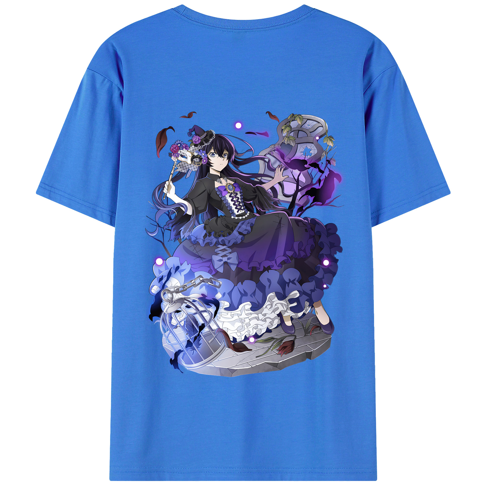 （画像用） 文豪ストレイドッグス Bungo Stray Dogs 綿100％半袖Tシャツ（背面プリント）