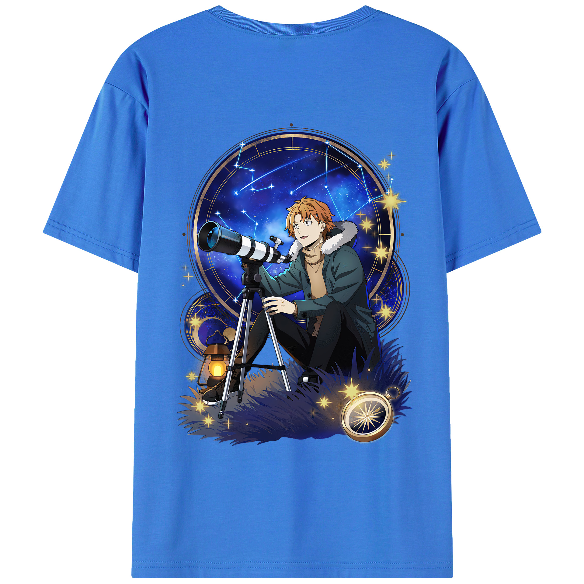 （画像用） 文豪ストレイドッグス Bungo Stray Dogs 綿100％半袖Tシャツ（背面プリント）