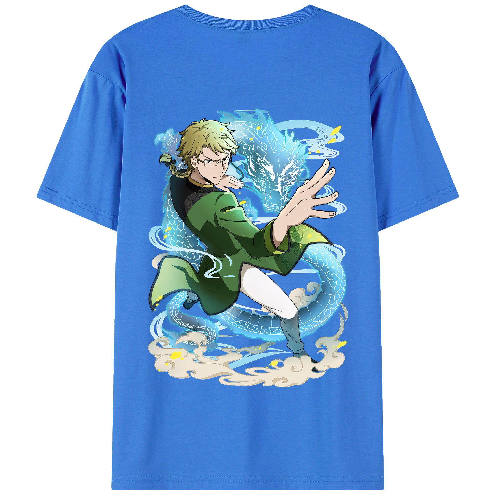 （画像用） 文豪ストレイドッグス Bungo Stray Dogs 綿100％半袖Tシャツ（背面プリント）
