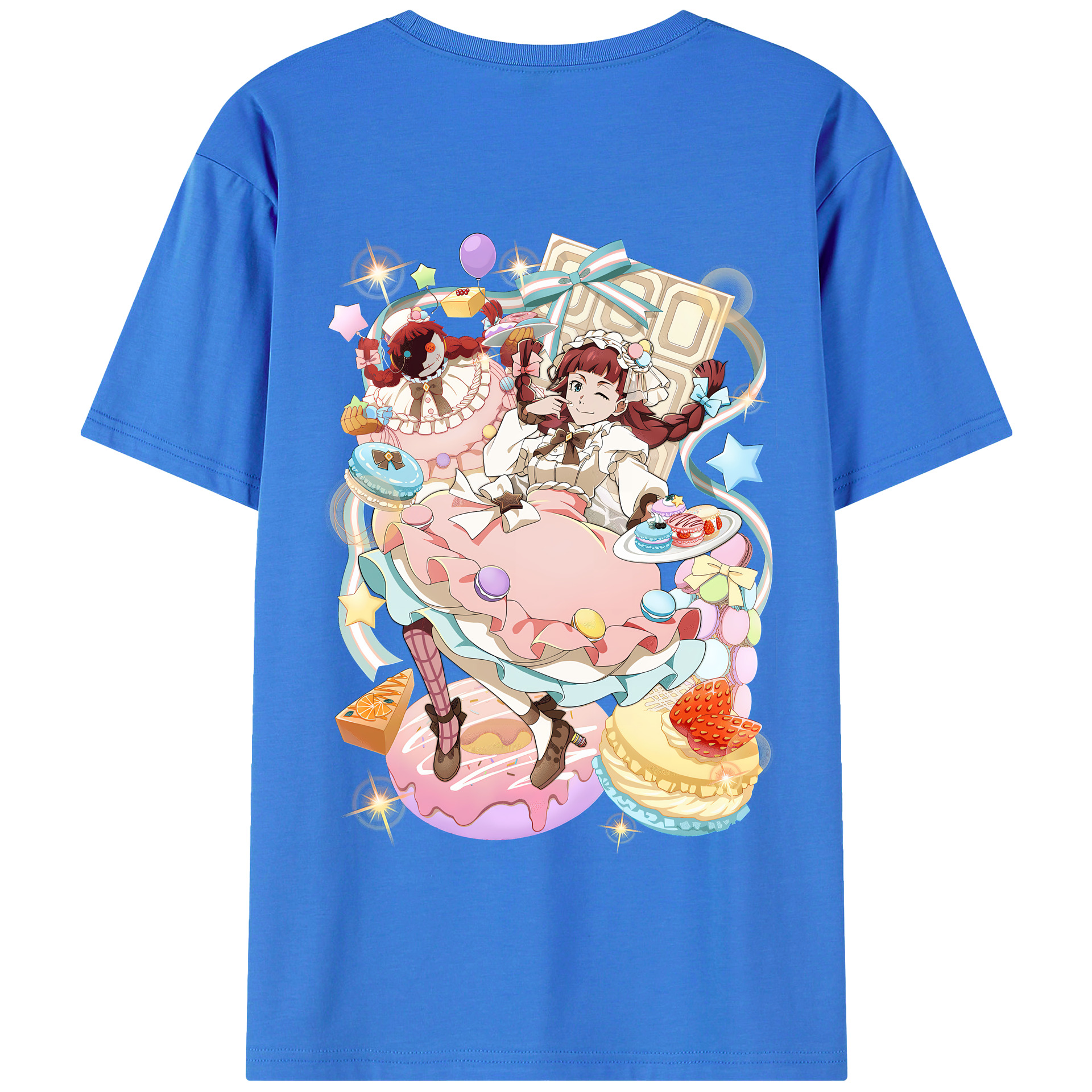 （画像用） 文豪ストレイドッグス Bungo Stray Dogs 綿100％半袖Tシャツ（背面プリント）