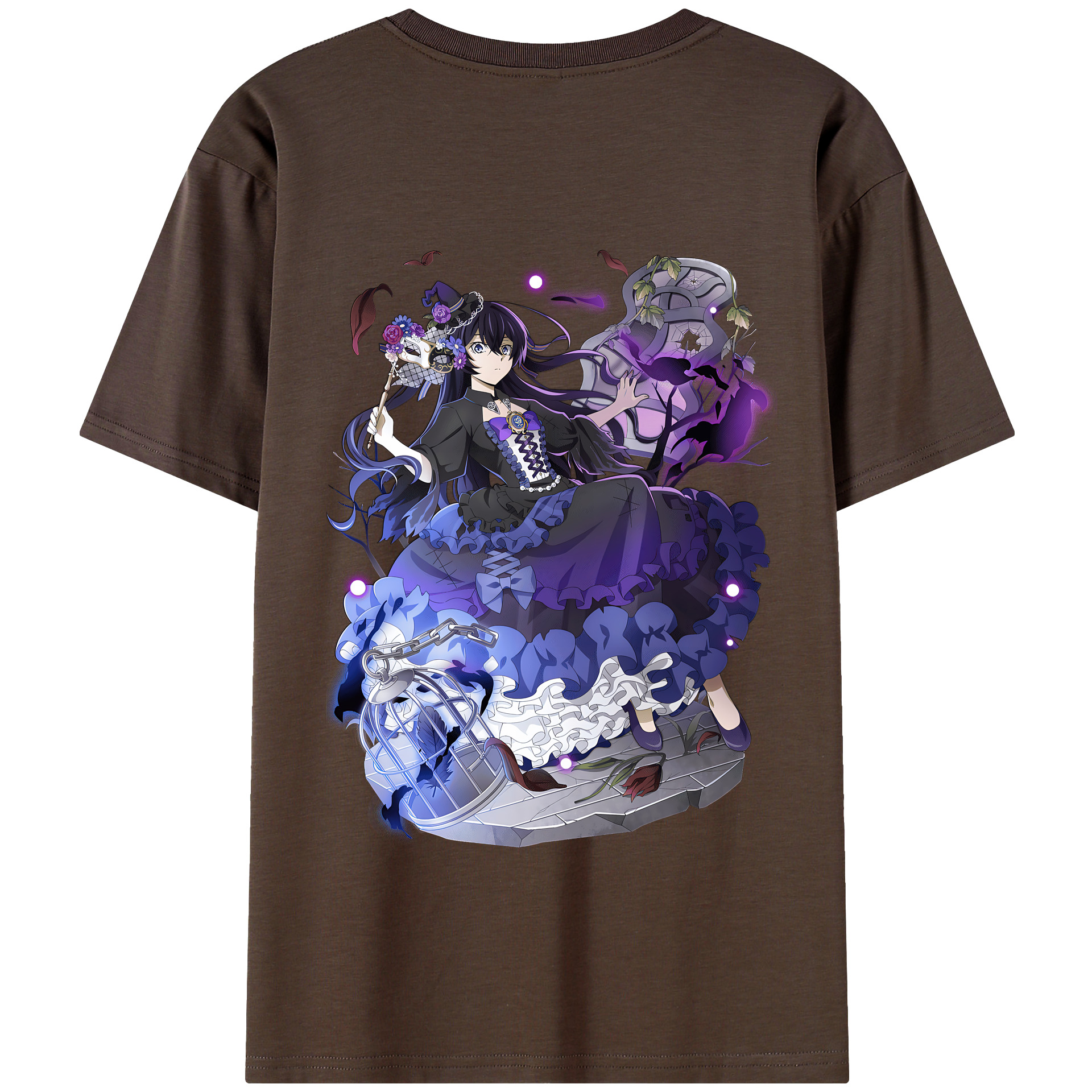 （画像用） 文豪ストレイドッグス Bungo Stray Dogs 綿100％半袖Tシャツ（背面プリント）