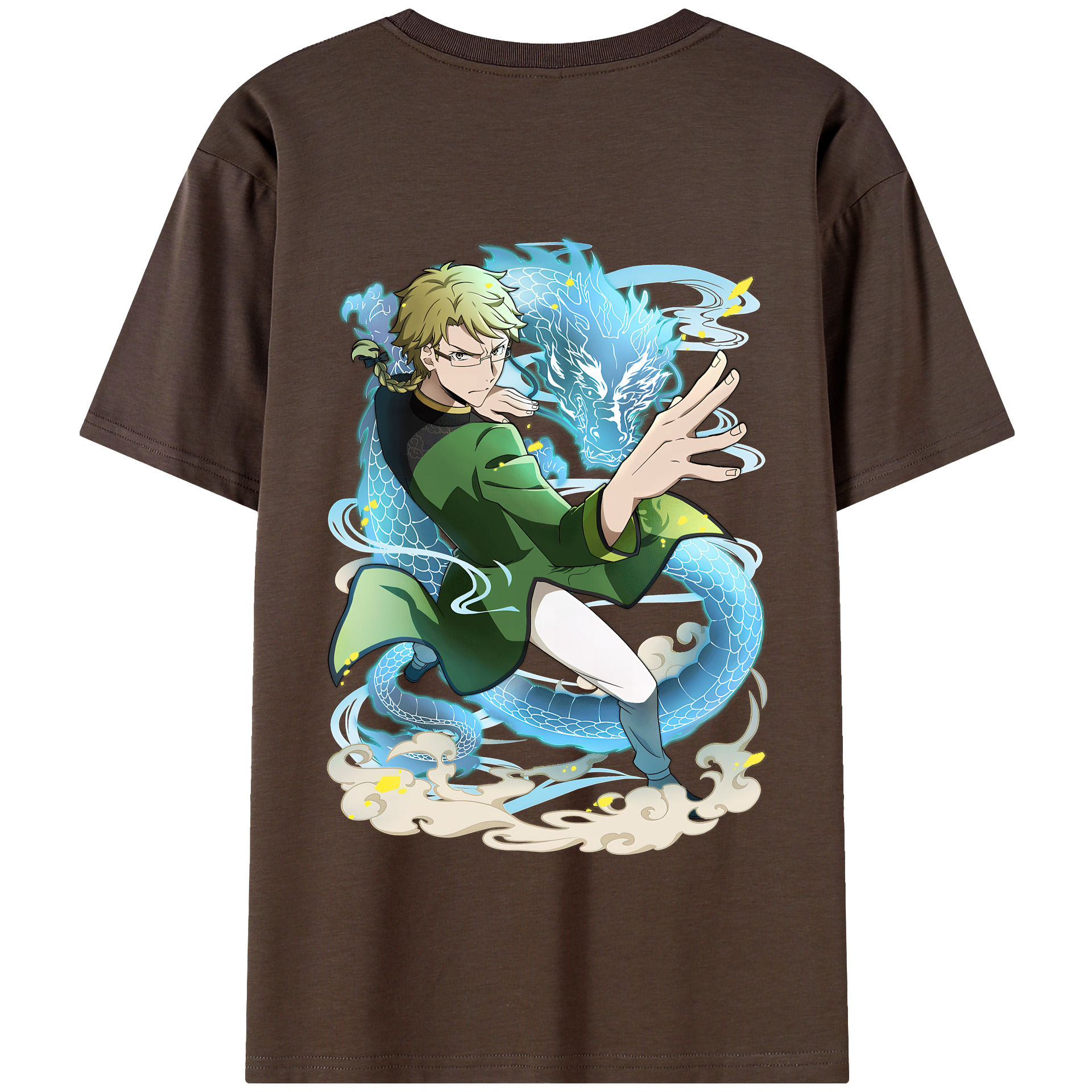 （画像用） 文豪ストレイドッグス Bungo Stray Dogs 綿100％半袖Tシャツ（背面プリント）