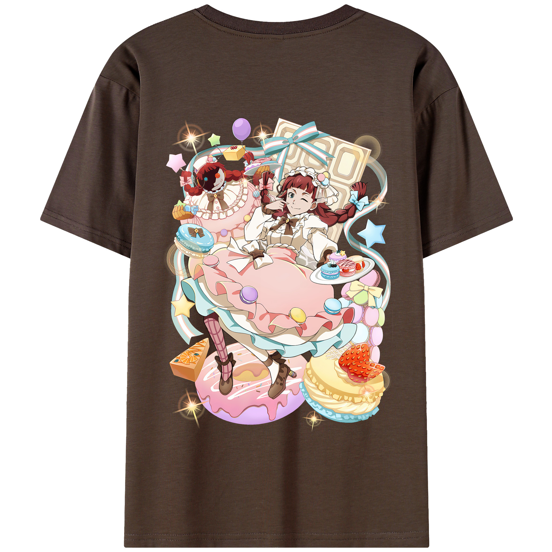 （画像用） 文豪ストレイドッグス Bungo Stray Dogs 綿100％半袖Tシャツ（背面プリント）