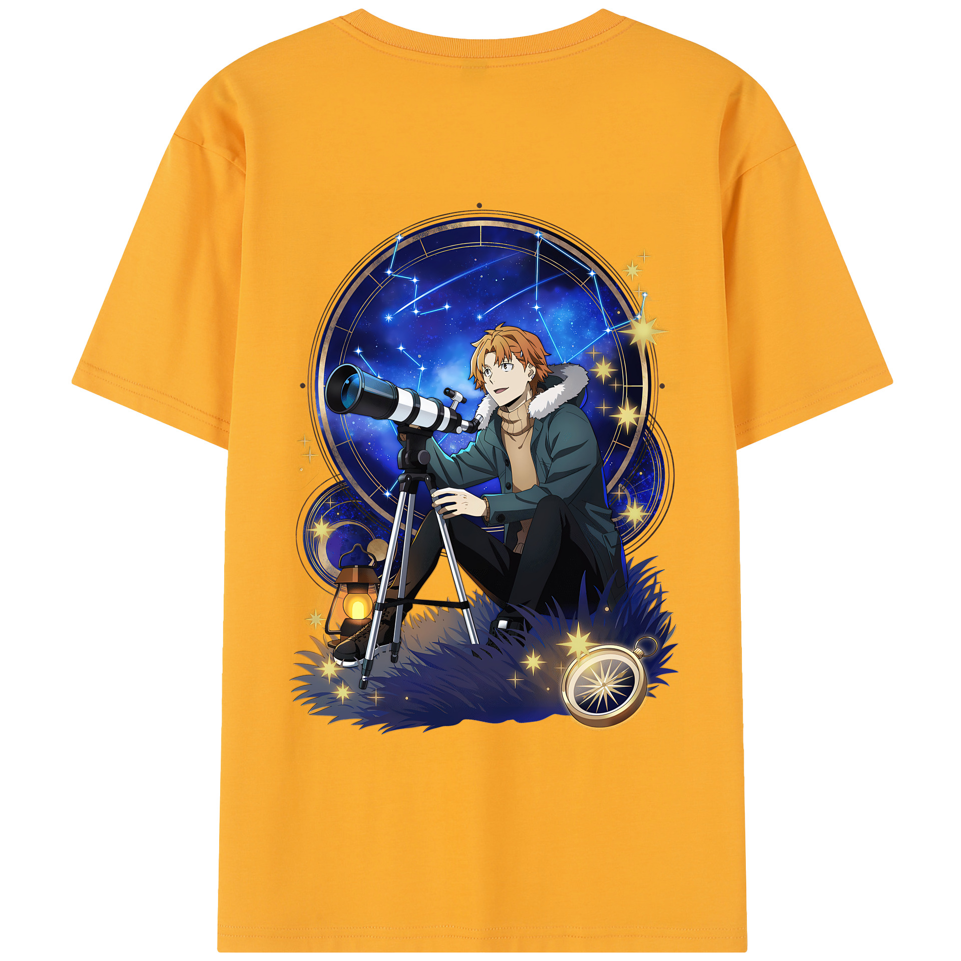 （画像用） 文豪ストレイドッグス Bungo Stray Dogs 綿100％半袖Tシャツ（背面プリント）