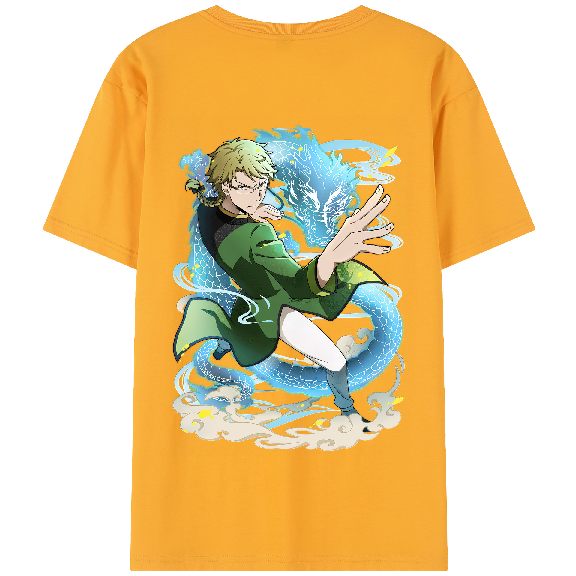 （画像用） 文豪ストレイドッグス Bungo Stray Dogs 綿100％半袖Tシャツ（背面プリント）