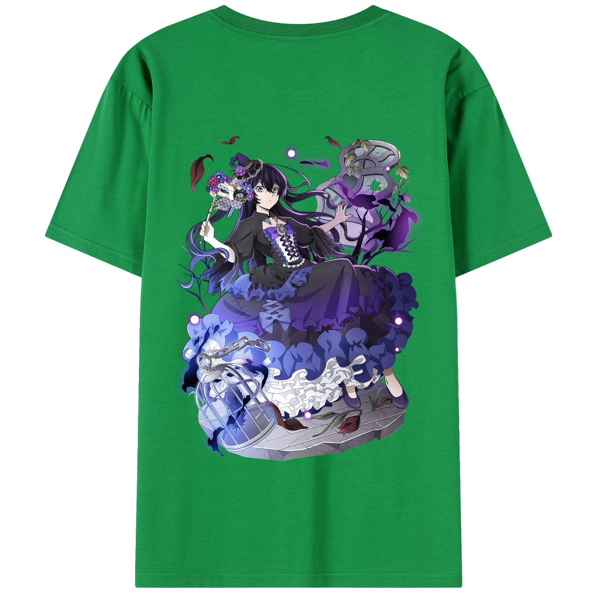 （画像用） 文豪ストレイドッグス Bungo Stray Dogs 綿100％半袖Tシャツ（背面プリント）