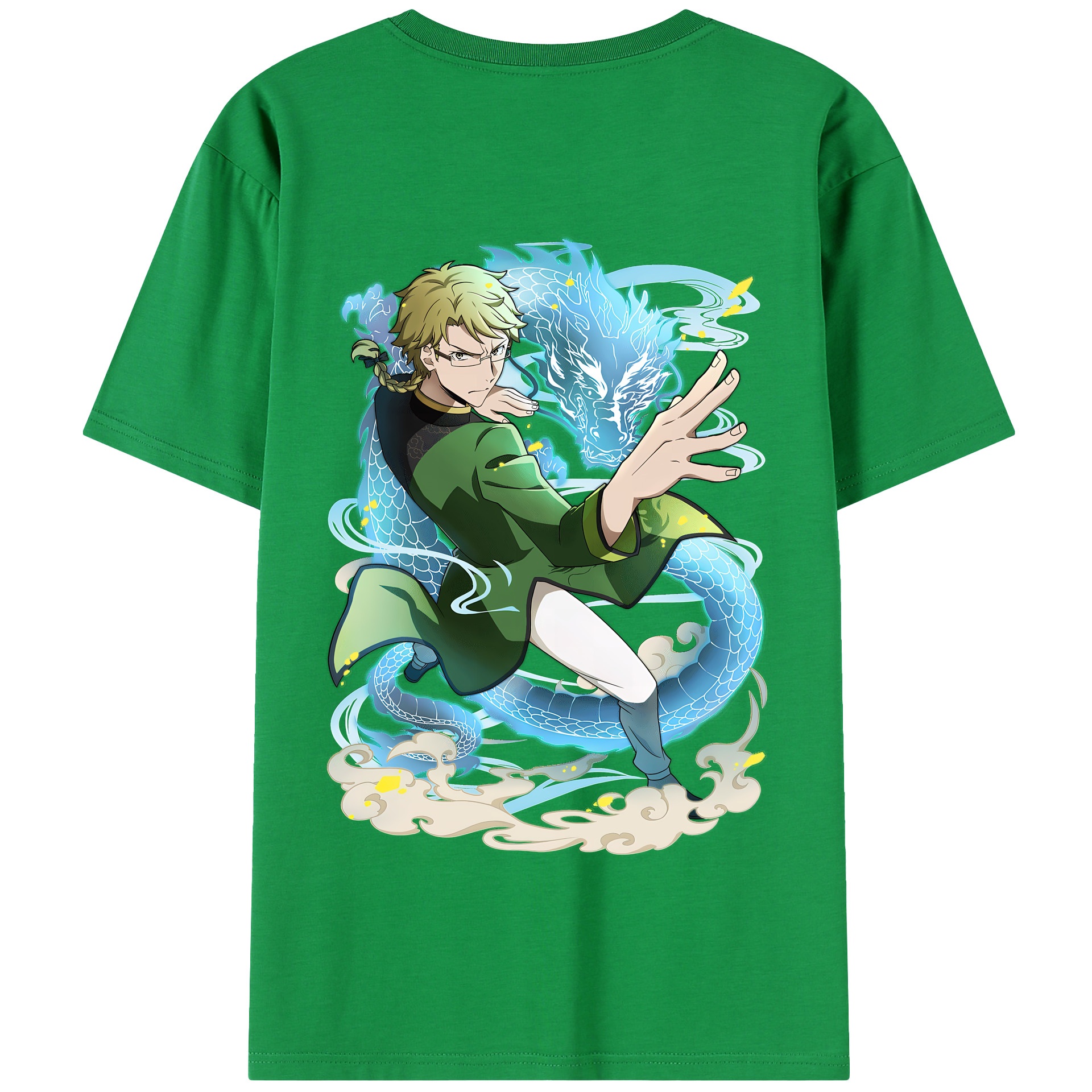 （画像用） 文豪ストレイドッグス Bungo Stray Dogs 綿100％半袖Tシャツ（背面プリント）