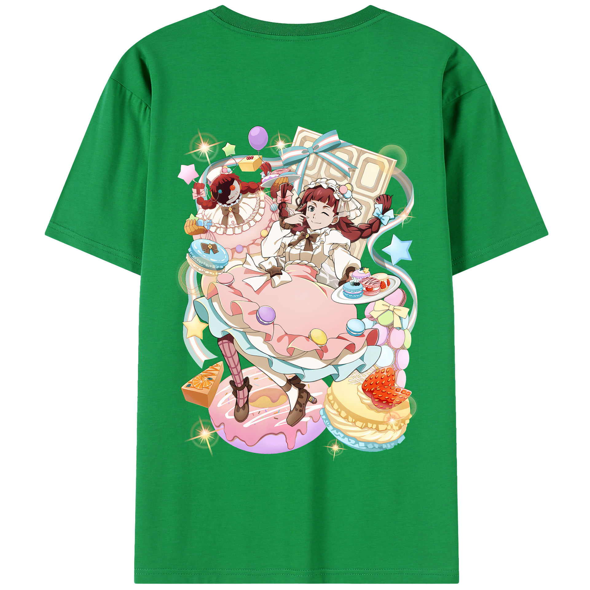 （画像用） 文豪ストレイドッグス Bungo Stray Dogs 綿100％半袖Tシャツ（背面プリント）