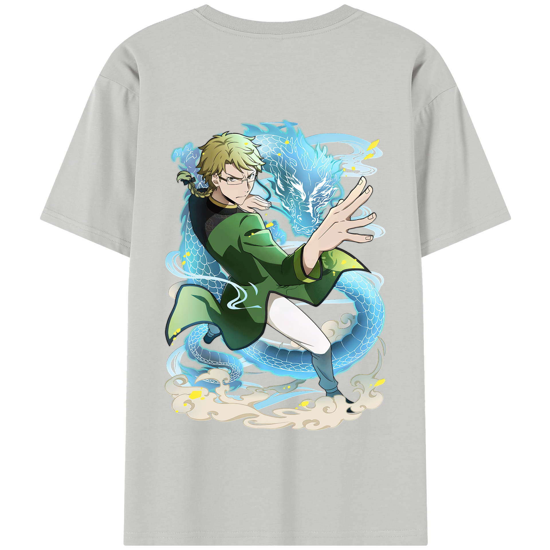（画像用） 文豪ストレイドッグス Bungo Stray Dogs 綿100％半袖Tシャツ（背面プリント）