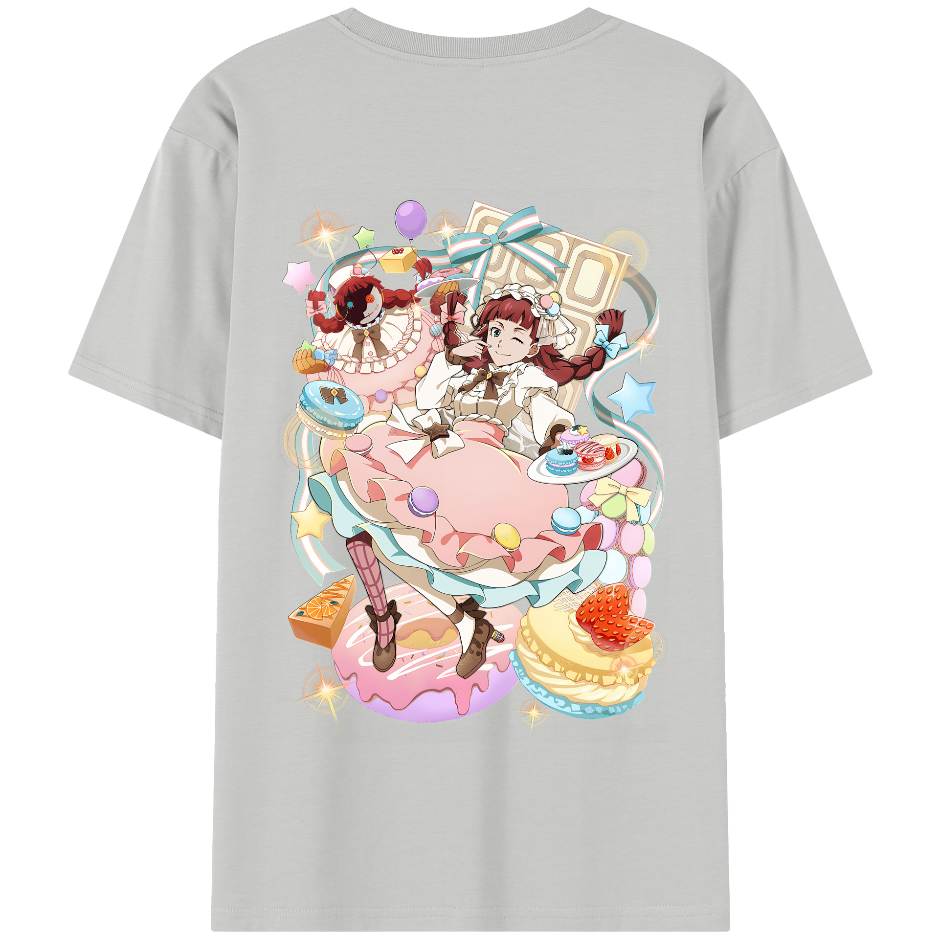 （画像用） 文豪ストレイドッグス Bungo Stray Dogs 綿100％半袖Tシャツ（背面プリント）