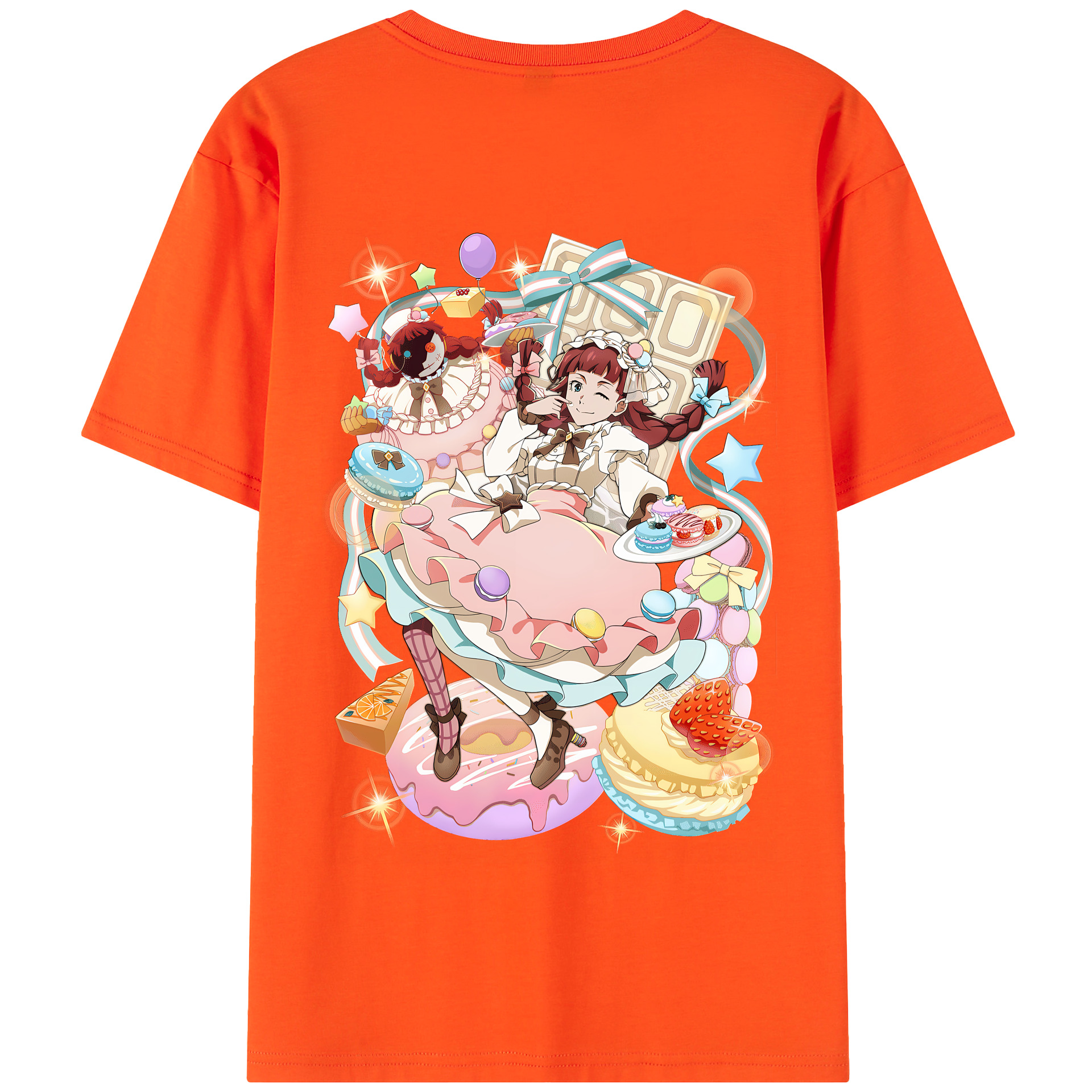 （画像用） 文豪ストレイドッグス Bungo Stray Dogs 綿100％半袖Tシャツ（背面プリント）