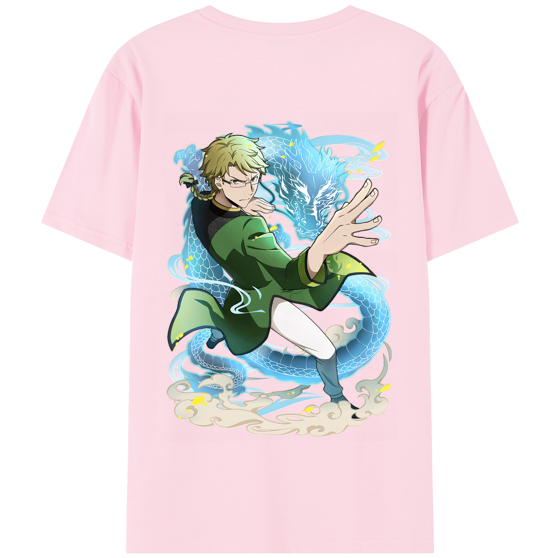 （画像用） 文豪ストレイドッグス Bungo Stray Dogs 綿100％半袖Tシャツ（背面プリント）