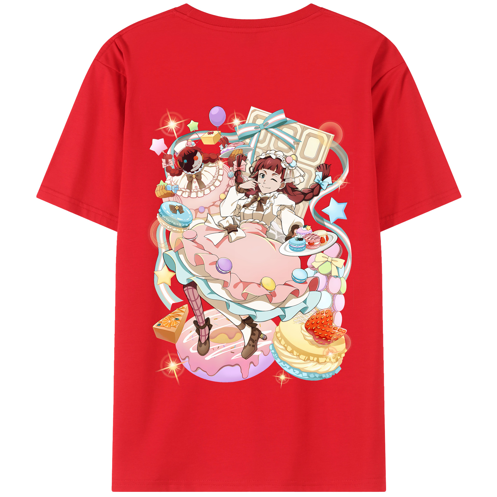 （画像用） 文豪ストレイドッグス Bungo Stray Dogs 綿100％半袖Tシャツ（背面プリント）