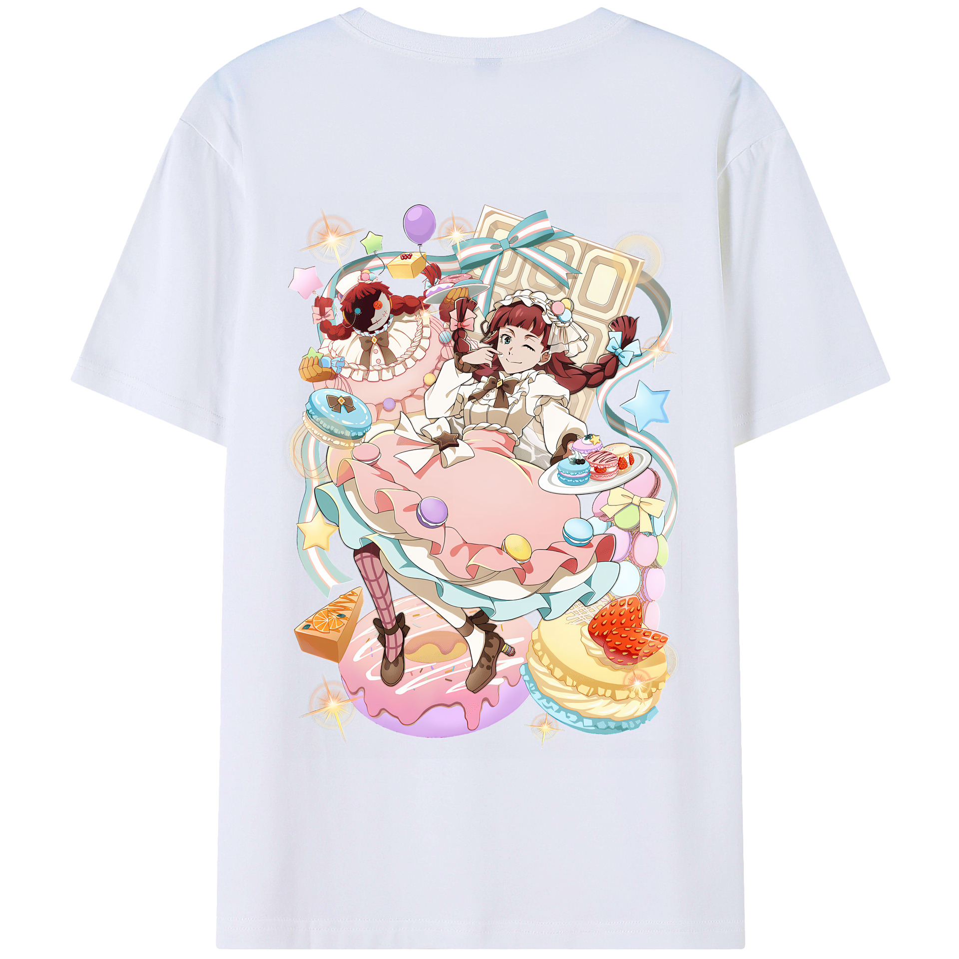 （画像用） 文豪ストレイドッグス Bungo Stray Dogs 綿100％半袖Tシャツ（背面プリント）