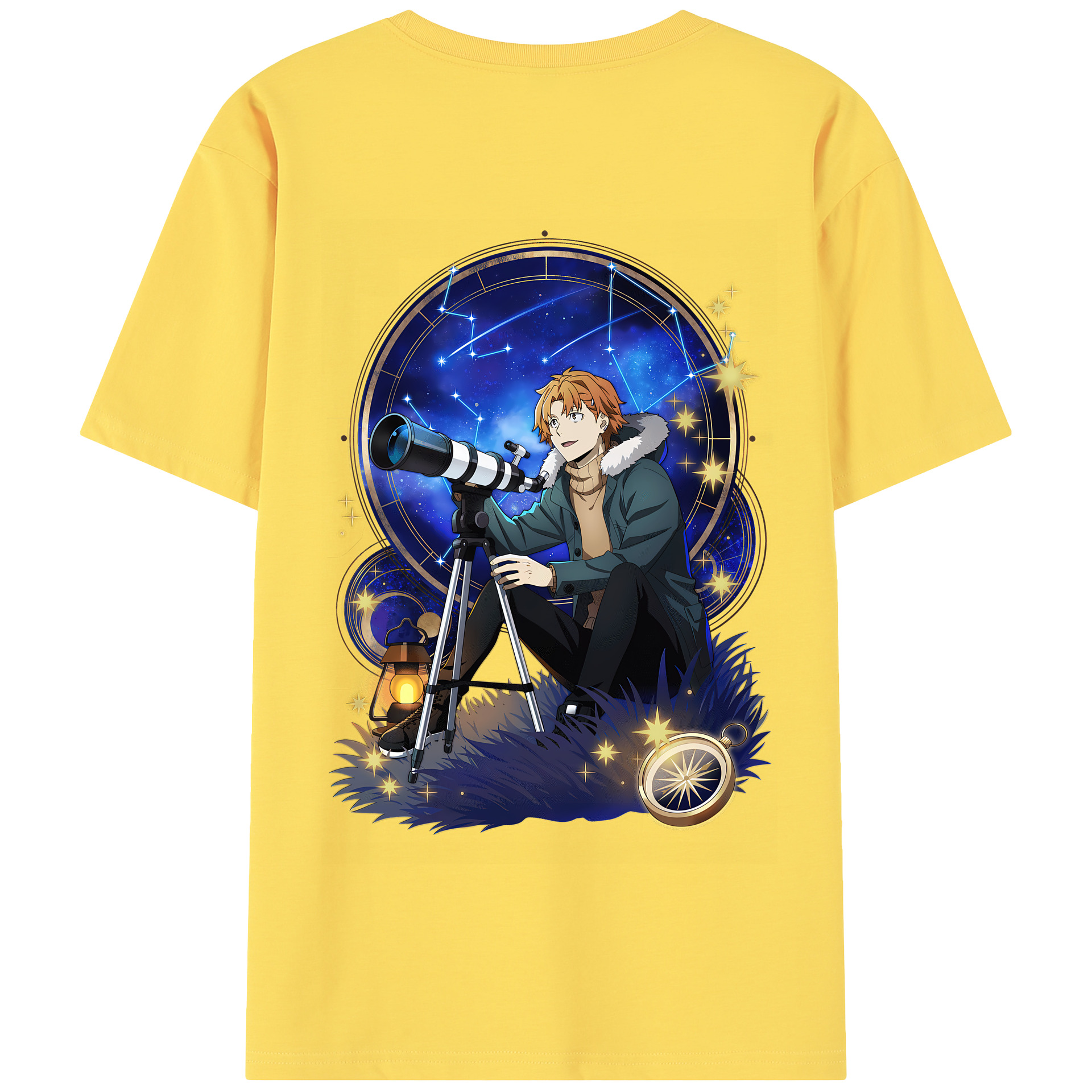 （画像用） 文豪ストレイドッグス Bungo Stray Dogs 綿100％半袖Tシャツ（背面プリント）