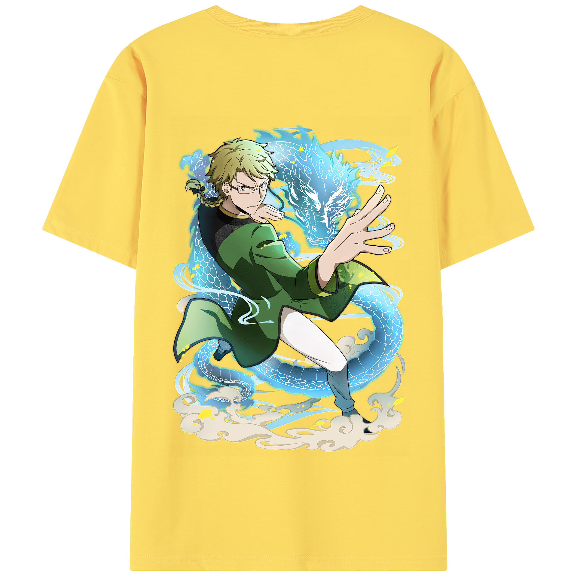 （画像用） 文豪ストレイドッグス Bungo Stray Dogs 綿100％半袖Tシャツ（背面プリント）