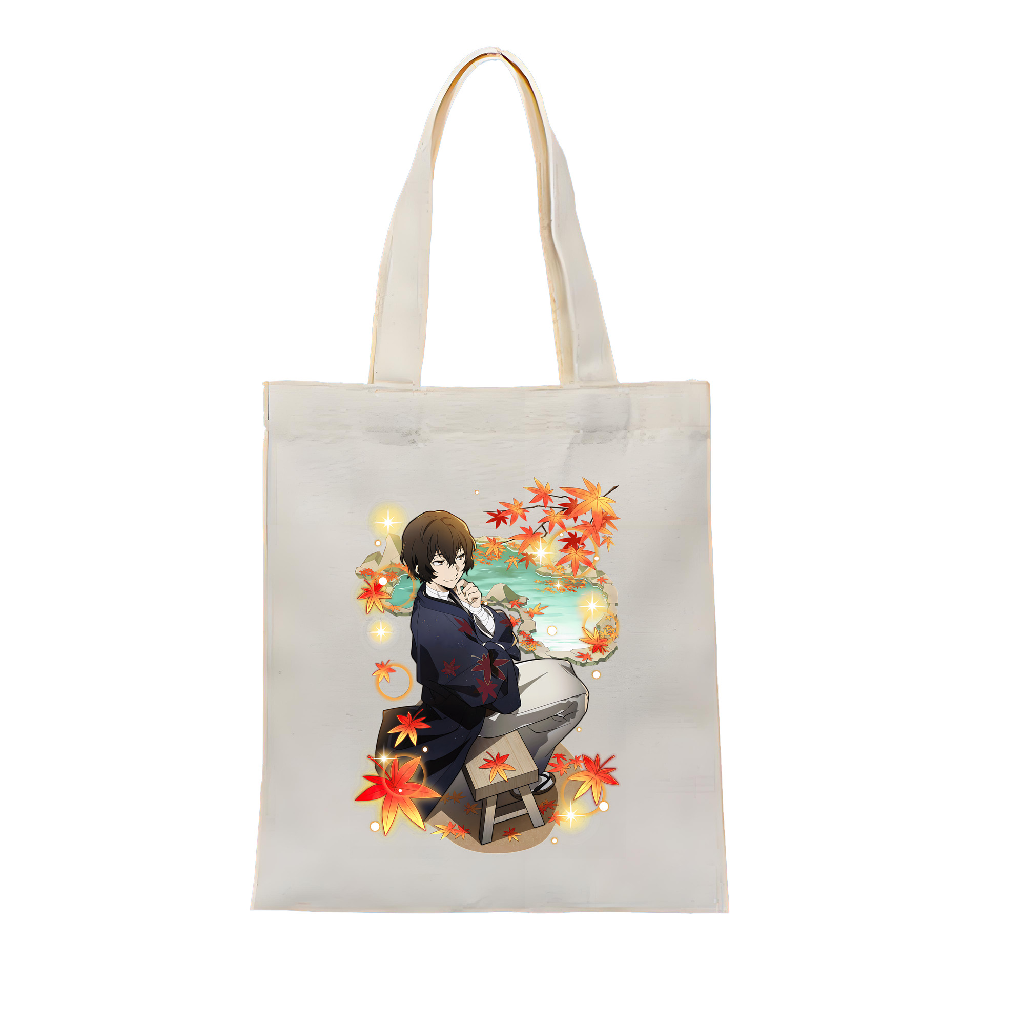 （画像用） 文豪ストレイドッグス Bungo Stray Dogs 縦型キャンバス生地手提げバッグ　トートバッグ