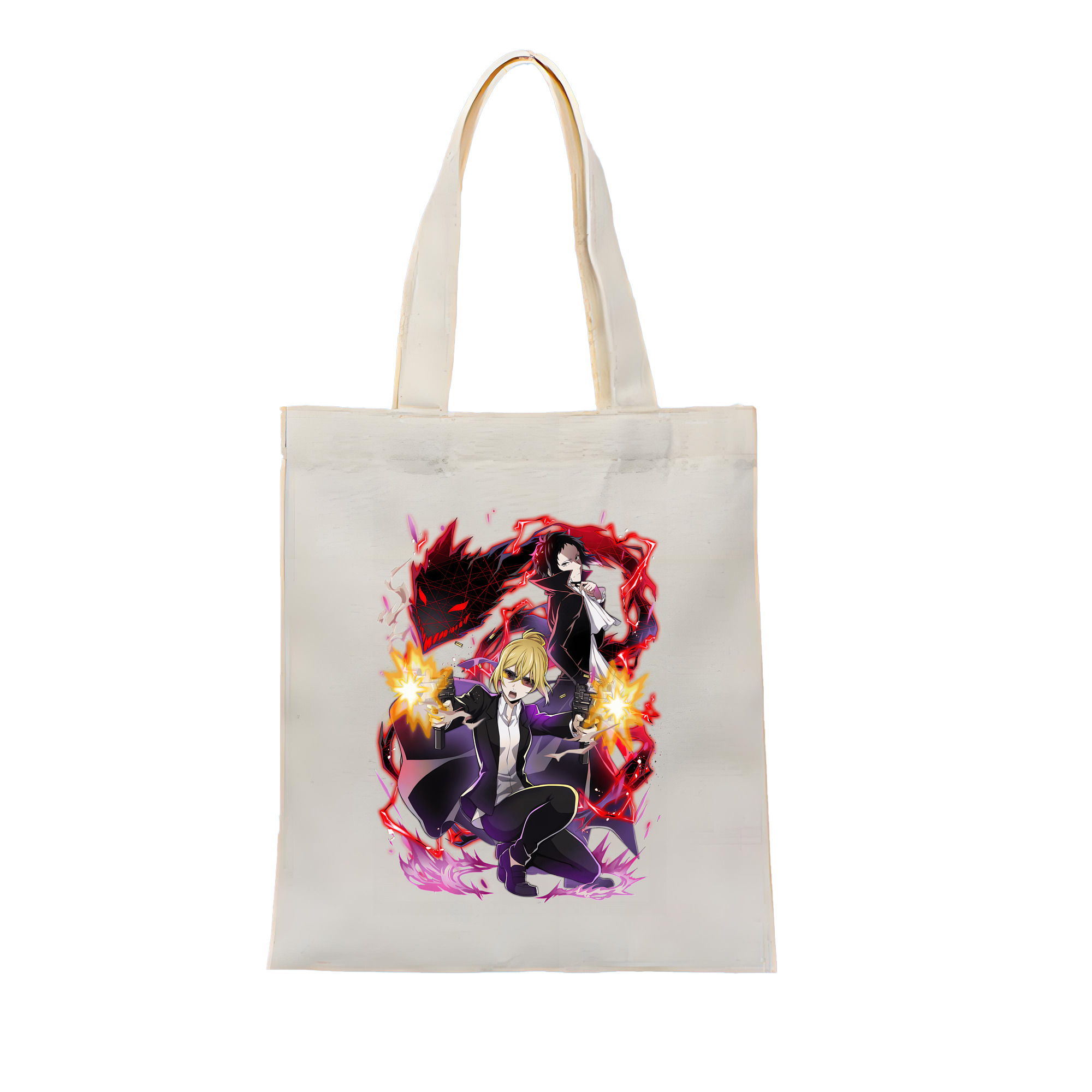 （画像用） 文豪ストレイドッグス Bungo Stray Dogs 縦型キャンバス生地手提げバッグ　トートバッグ