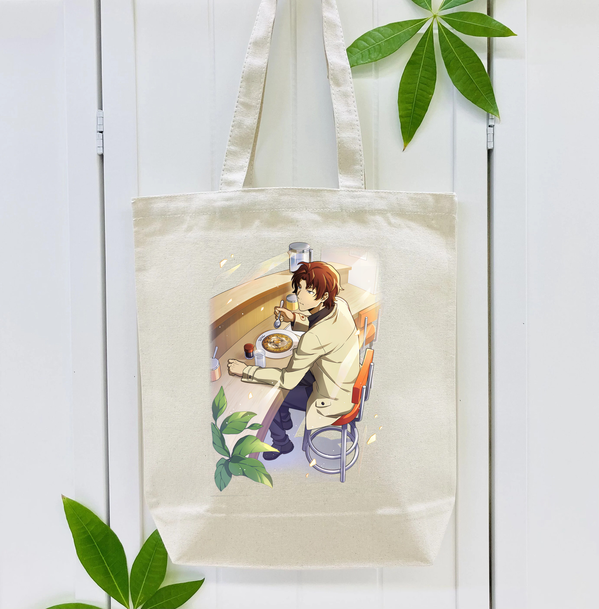 文豪ストレイドッグス Bungo Stray Dogs 縦型キャンバス生地手提げバッグ　トートバッグ