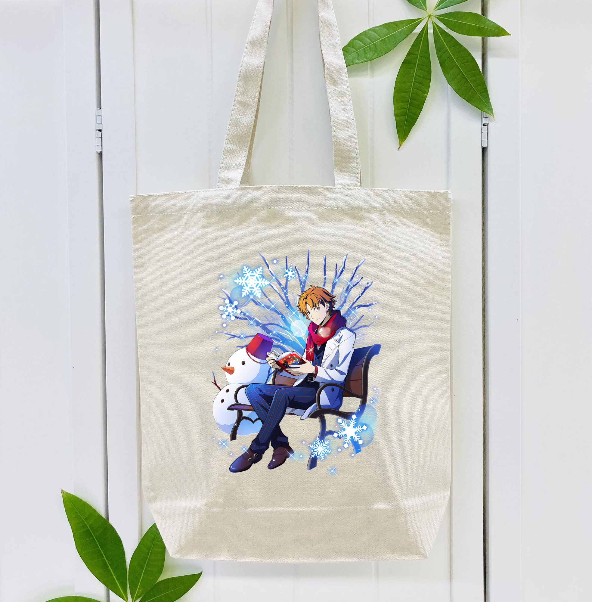 文豪ストレイドッグス Bungo Stray Dogs 縦型キャンバス生地手提げバッグ　トートバッグ