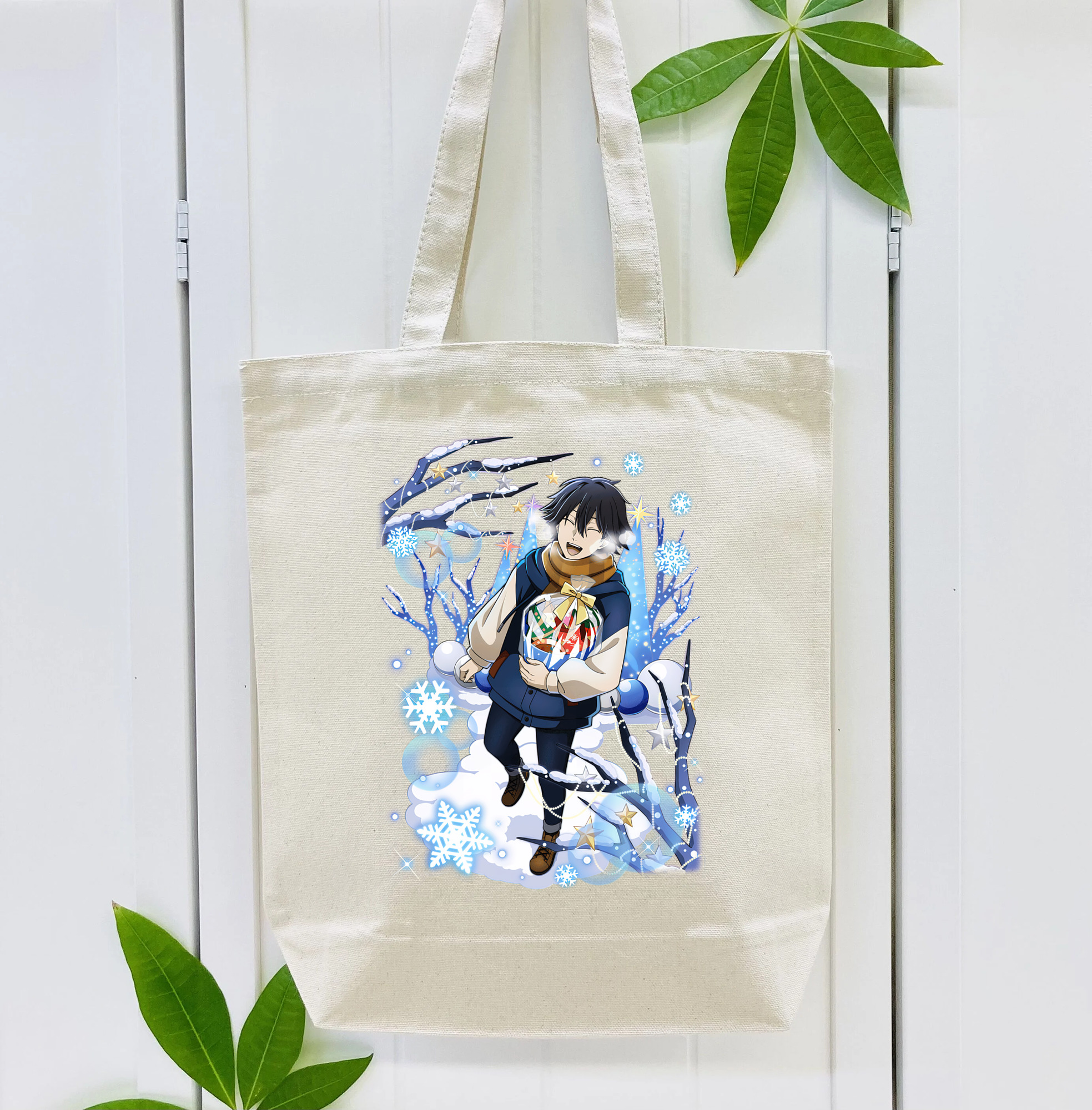 文豪ストレイドッグス Bungo Stray Dogs 縦型キャンバス生地手提げバッグ　トートバッグ