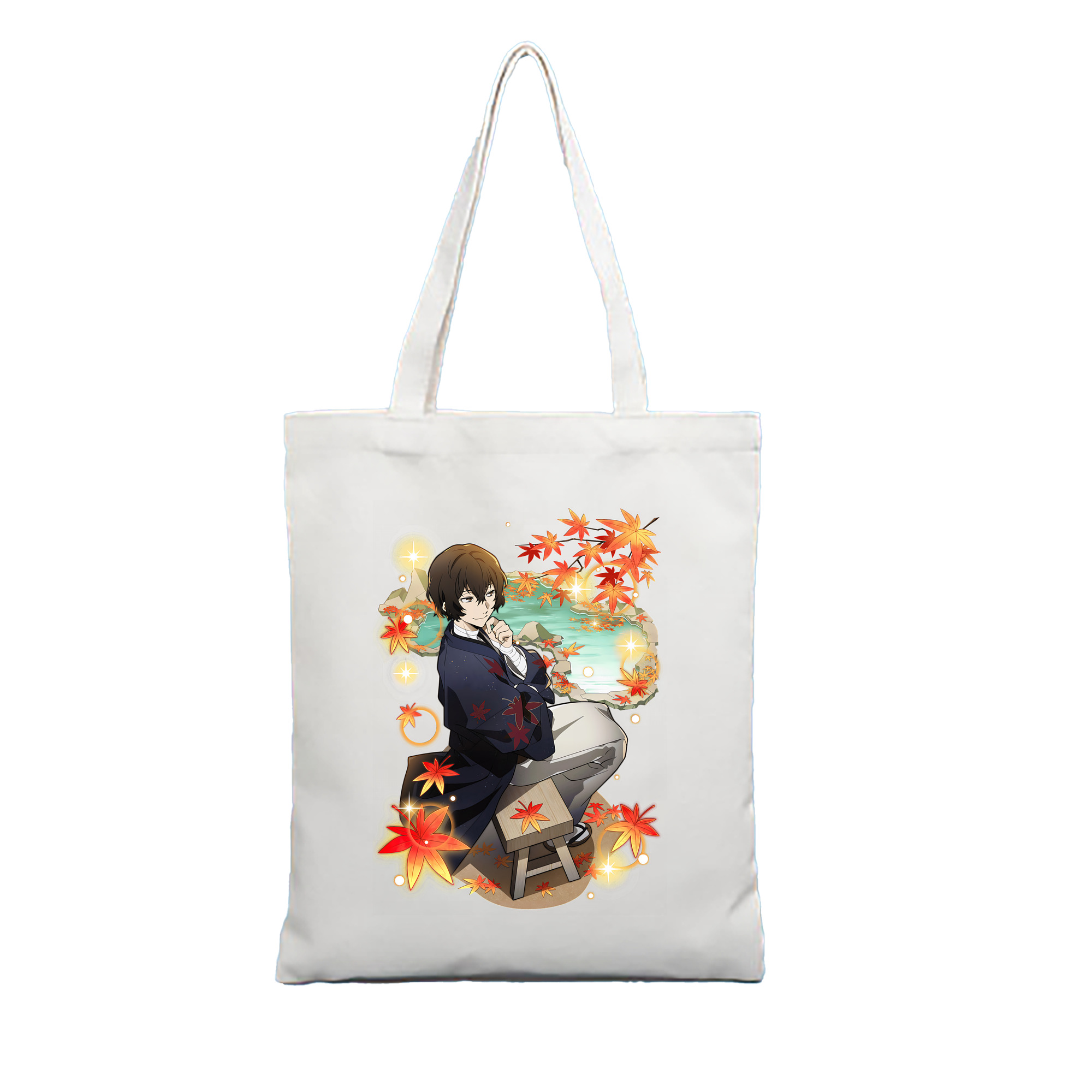 （画像用） 文豪ストレイドッグス Bungo Stray Dogs 縦型キャンバス生地手提げバッグ　トートバッグ
