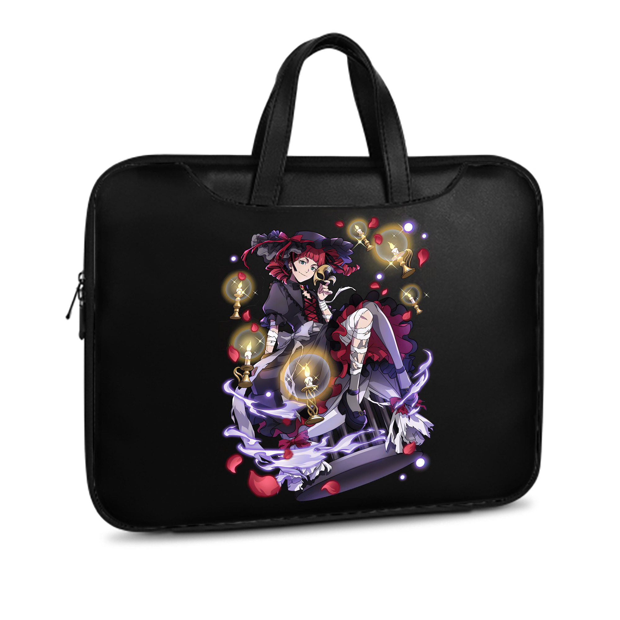 （画像用） 文豪ストレイドッグス Bungo Stray Dogs レザーラップトップバッグ　ノートパソコンケース