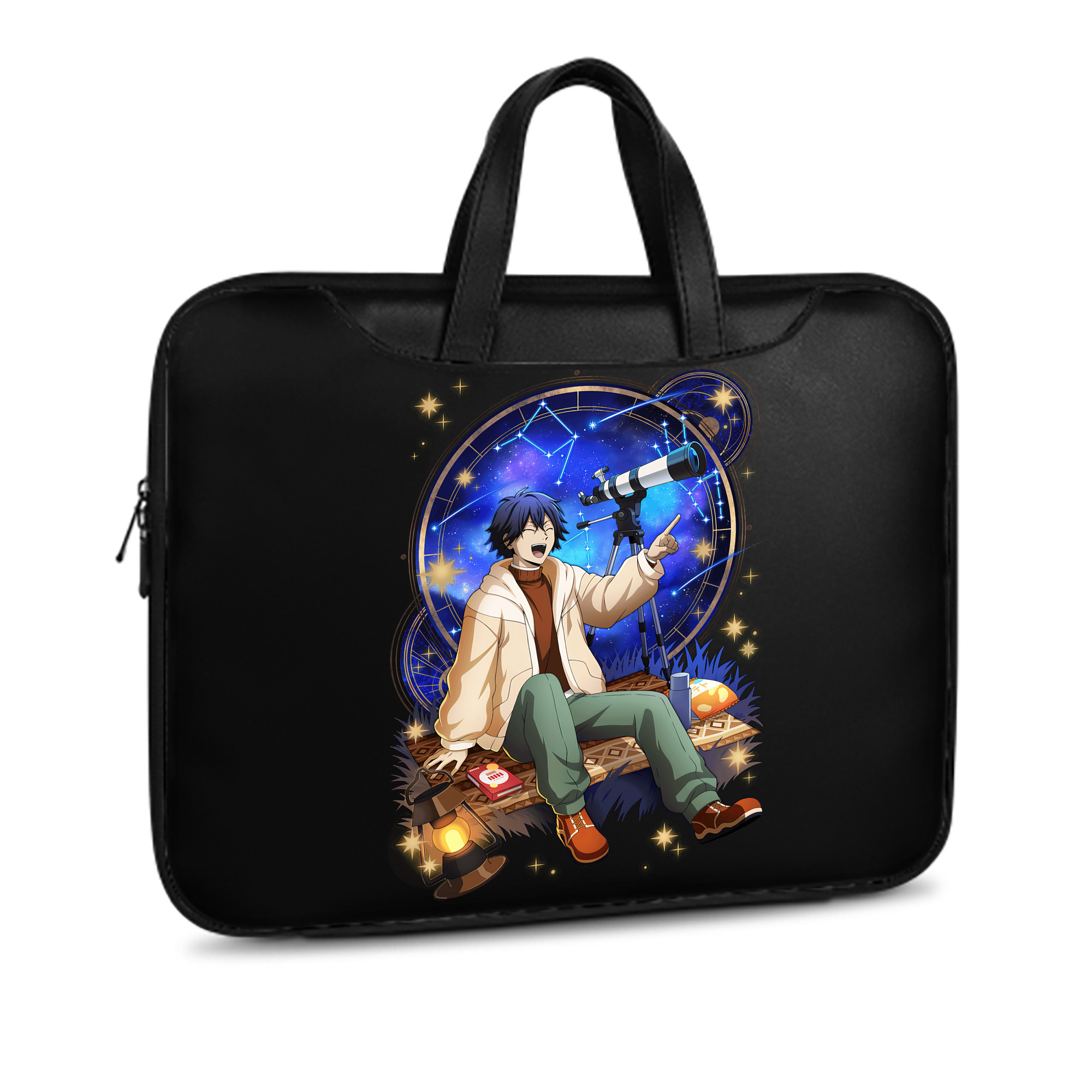 （画像用） 文豪ストレイドッグス Bungo Stray Dogs レザーラップトップバッグ　ノートパソコンケース
