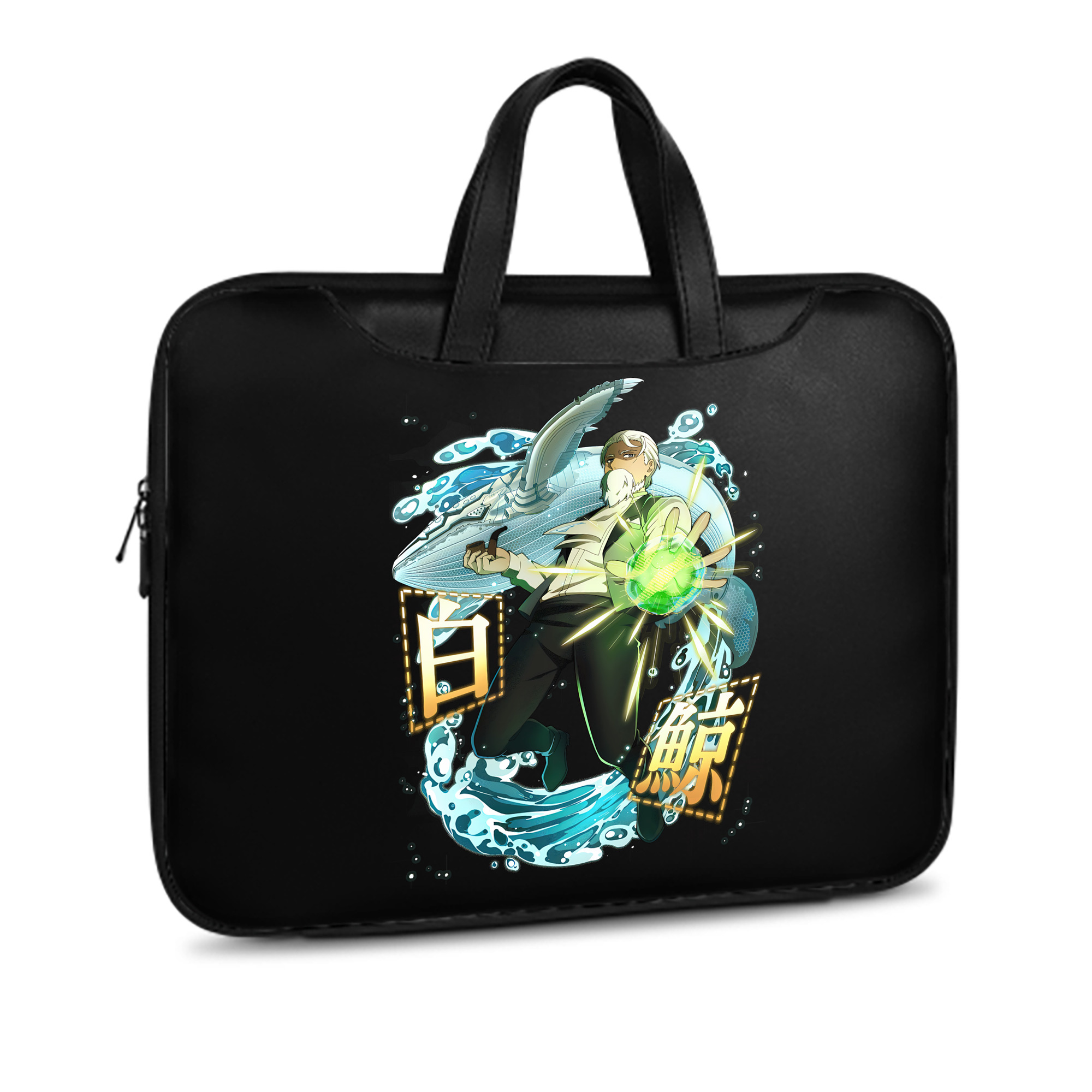 （画像用） 文豪ストレイドッグス Bungo Stray Dogs レザーラップトップバッグ　ノートパソコンケース