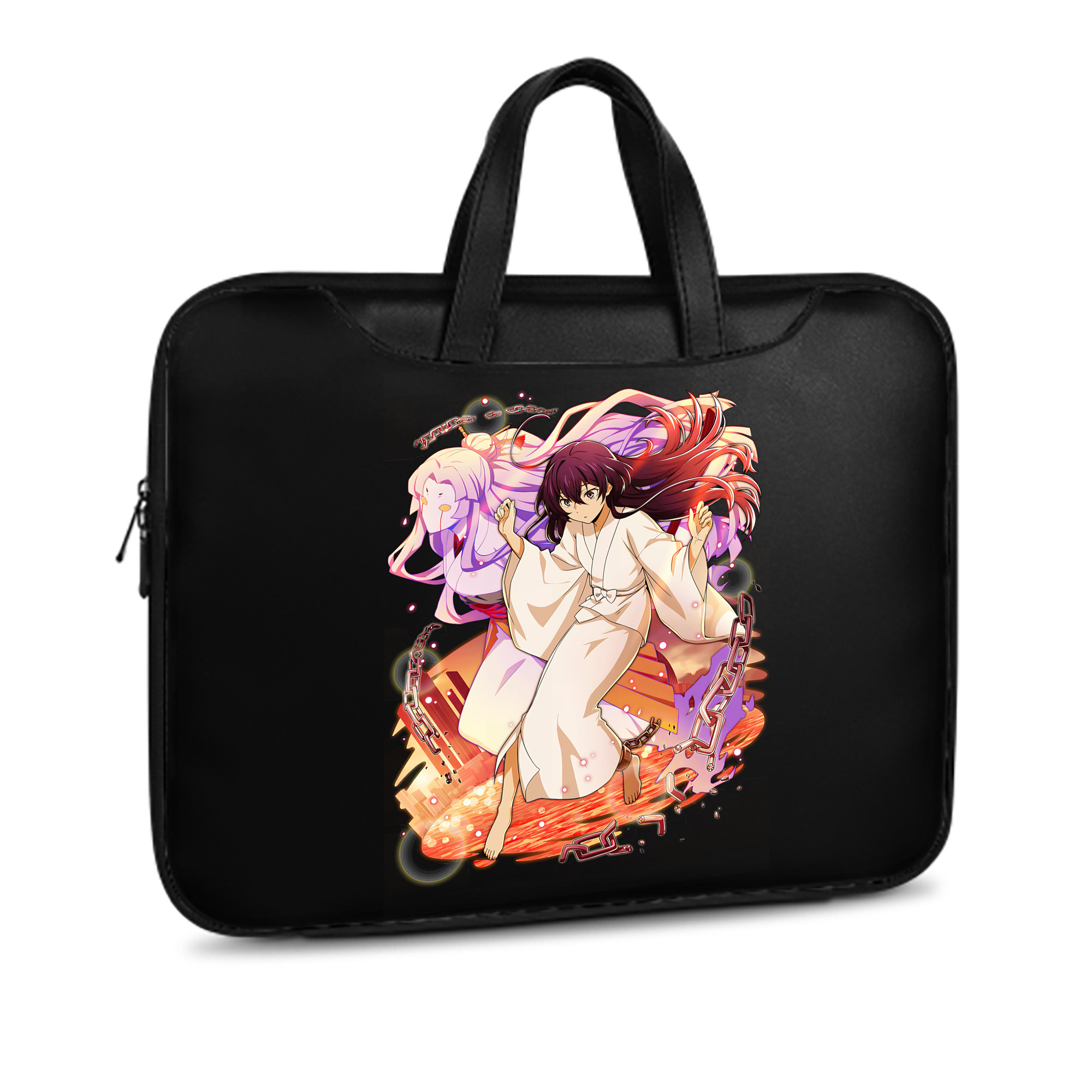 （画像用） 文豪ストレイドッグス Bungo Stray Dogs レザーラップトップバッグ　ノートパソコンケース