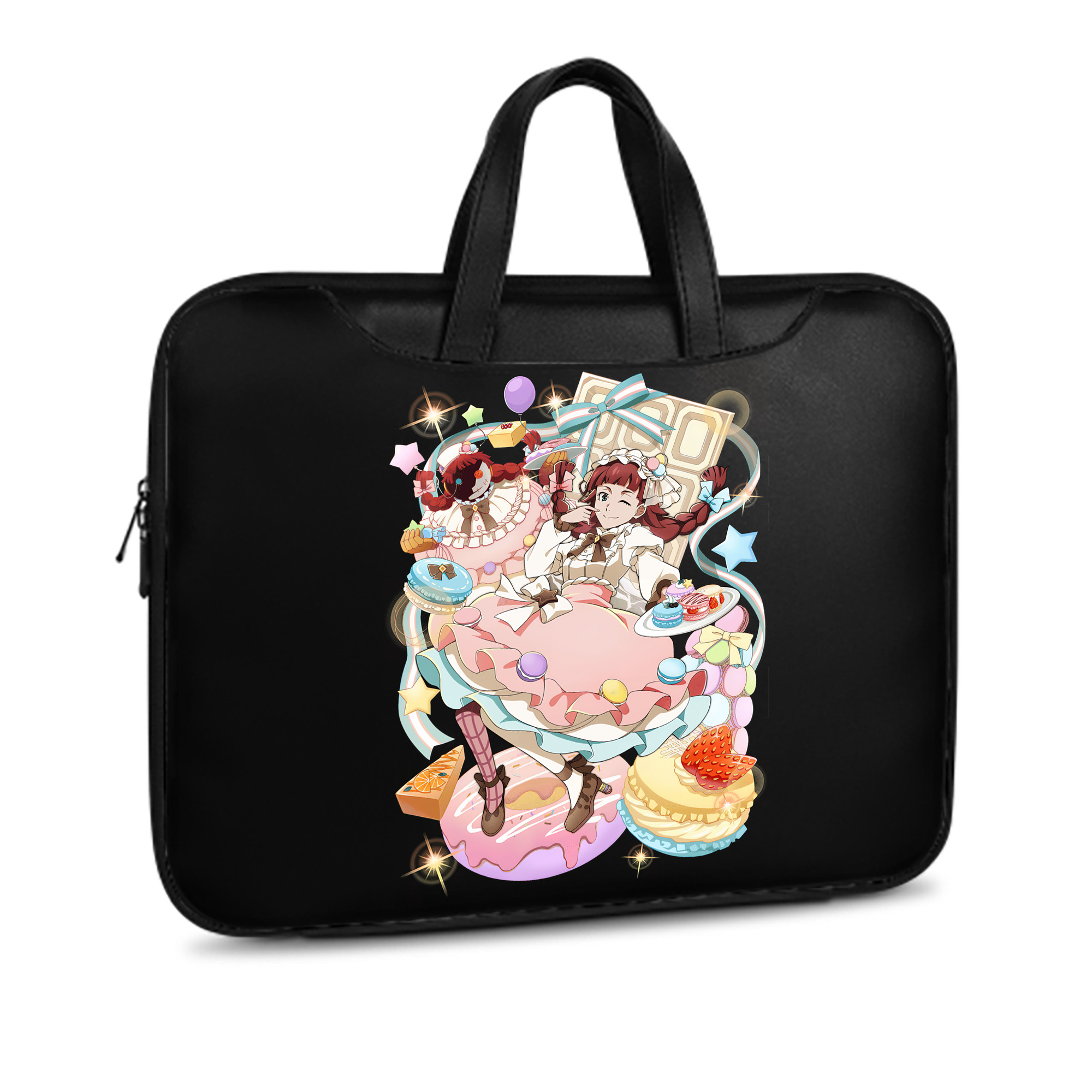 （画像用） 文豪ストレイドッグス Bungo Stray Dogs レザーラップトップバッグ　ノートパソコンケース