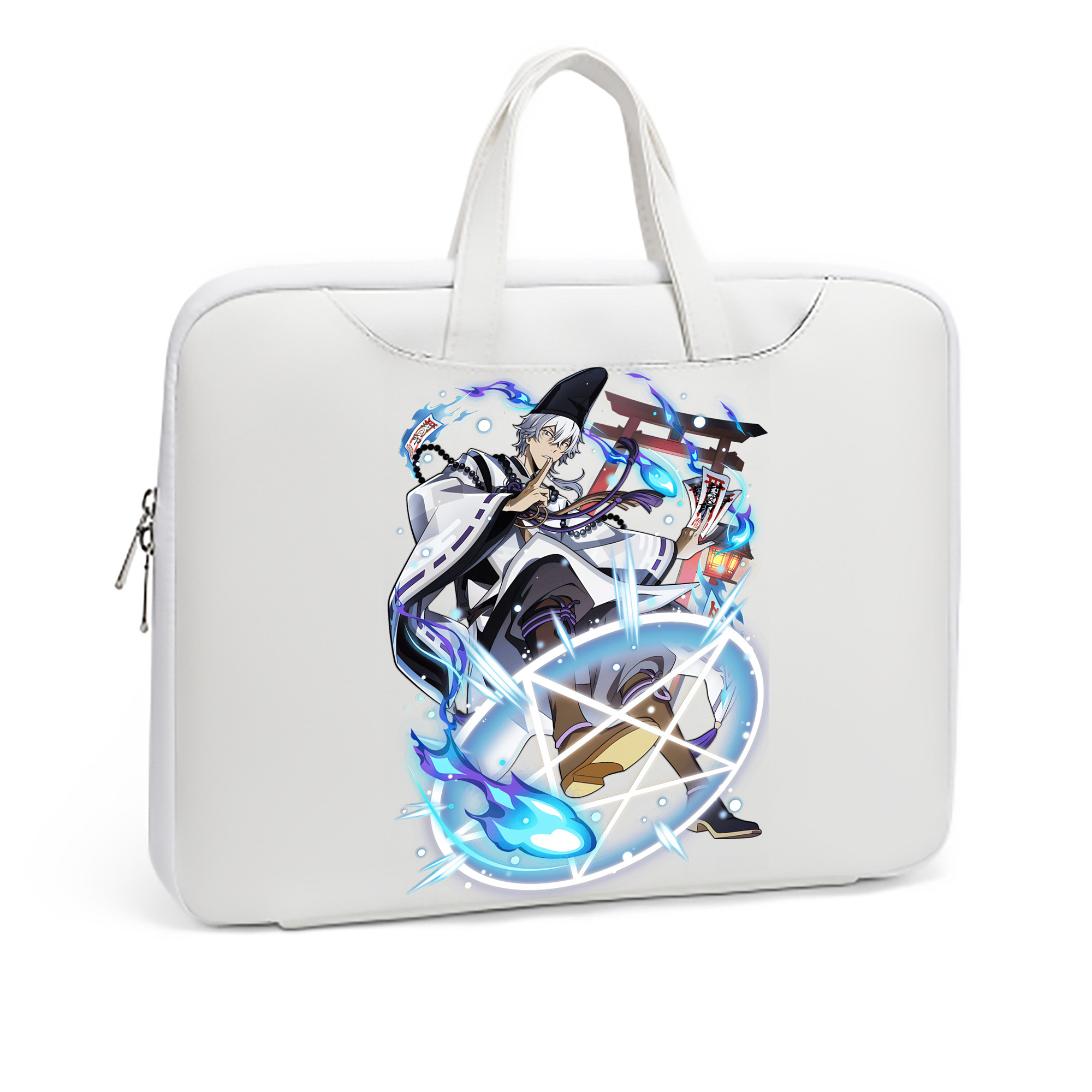 （画像用） 文豪ストレイドッグス Bungo Stray Dogs レザーラップトップバッグ　ノートパソコンケース