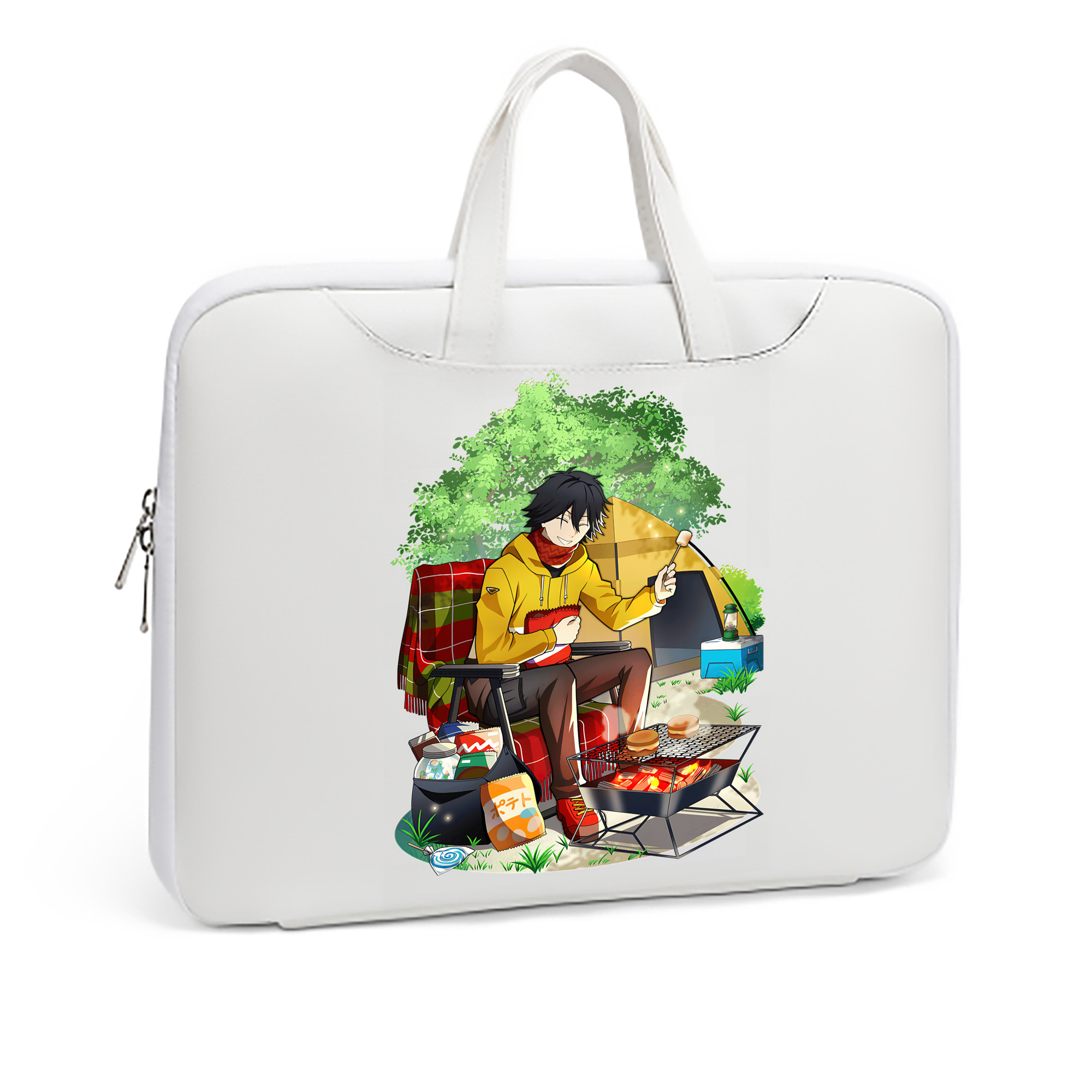 （画像用） 文豪ストレイドッグス Bungo Stray Dogs レザーラップトップバッグ　ノートパソコンケース