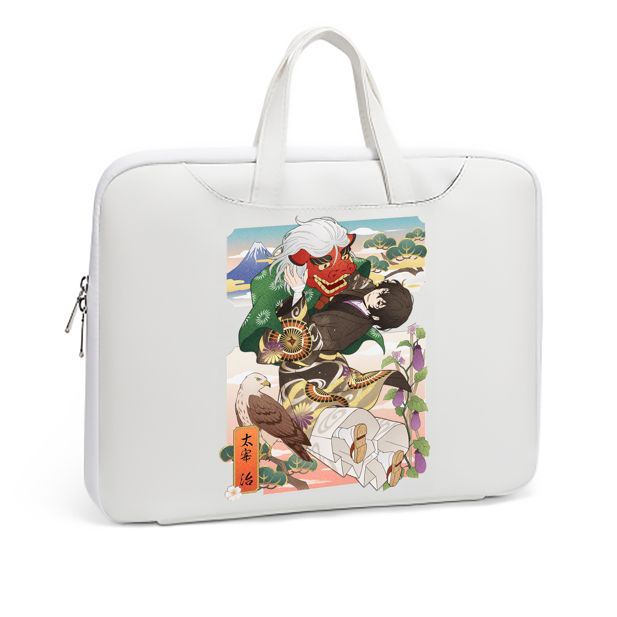 （画像用） 文豪ストレイドッグス Bungo Stray Dogs レザーラップトップバッグ　ノートパソコンケース
