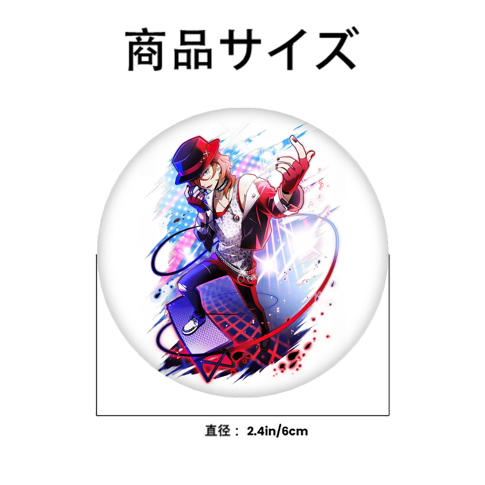 文豪ストレイドッグス Bungo Stray Dogs 6cm 缶バッジ 複数セット