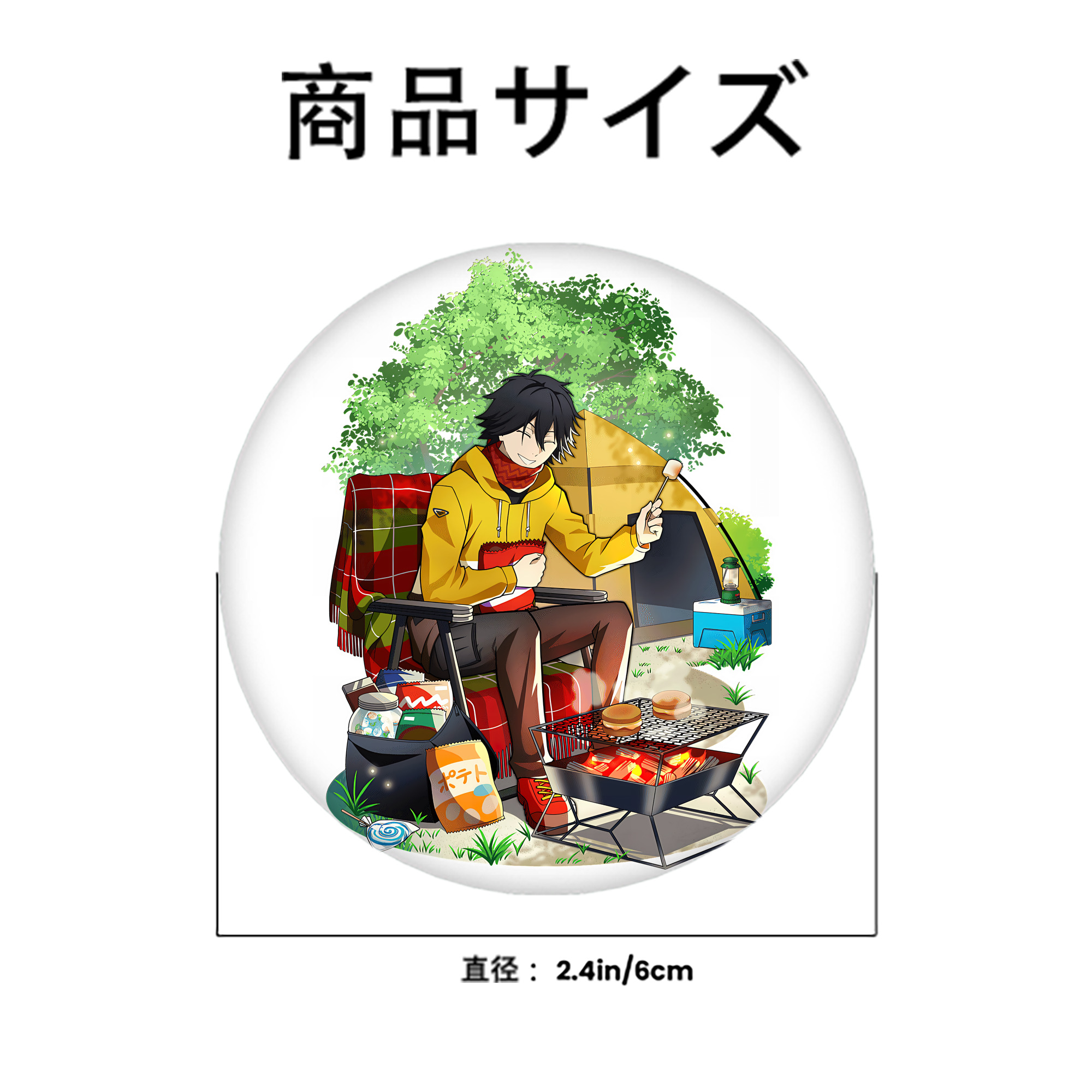 文豪ストレイドッグス Bungo Stray Dogs 6cm 缶バッジ 複数セット