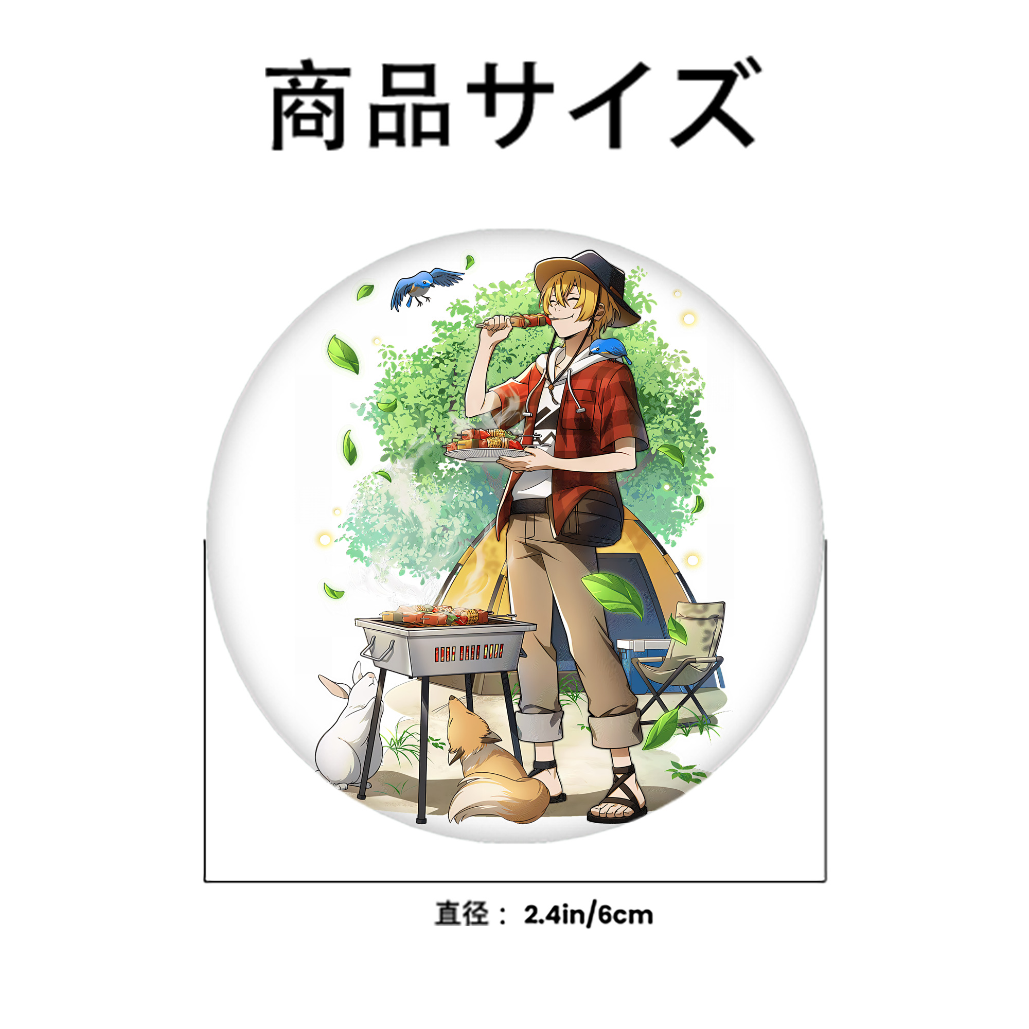 文豪ストレイドッグス Bungo Stray Dogs 6cm 缶バッジ 複数セット