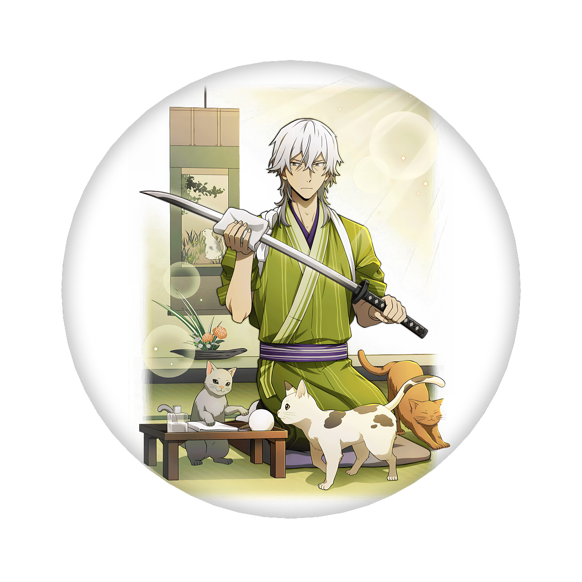 （画像用） 文豪ストレイドッグス Bungo Stray Dogs 6cm 缶バッジ 複数セット