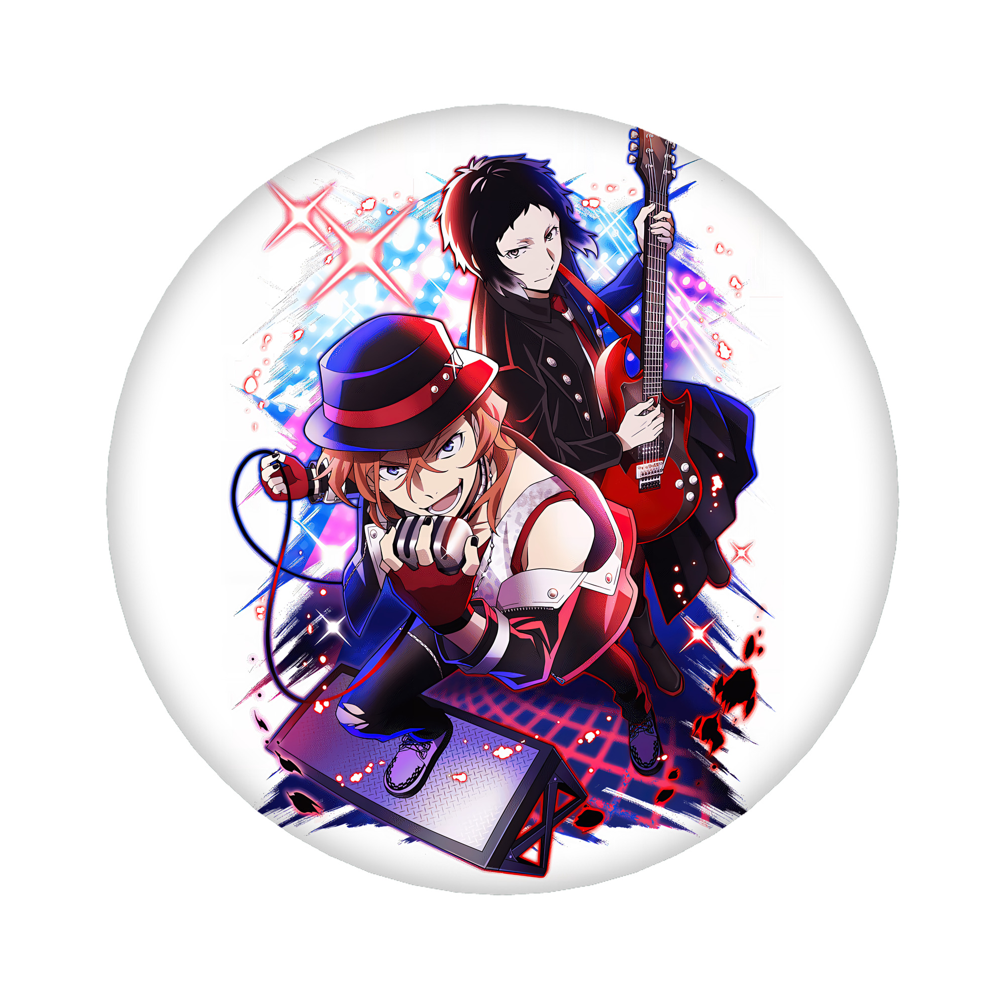 （画像用） 文豪ストレイドッグス Bungo Stray Dogs 6cm 缶バッジ 複数セット