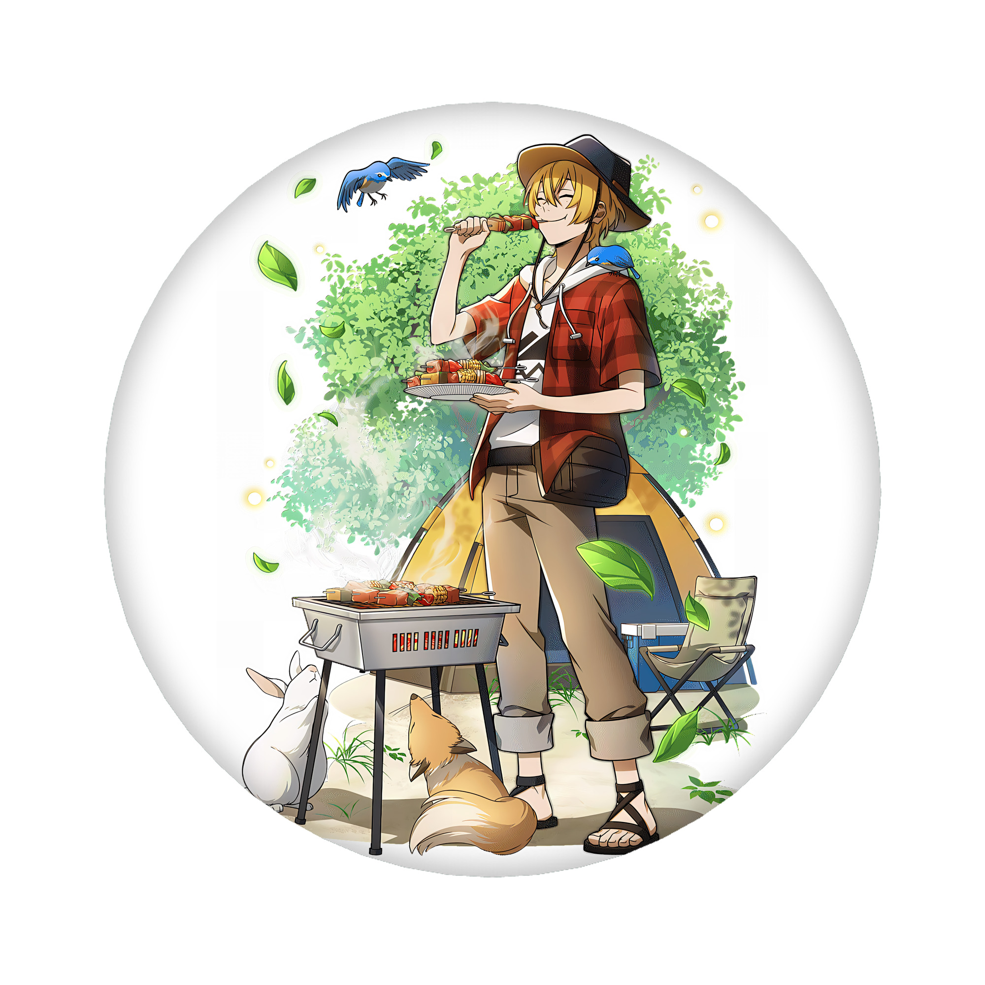 （画像用） 文豪ストレイドッグス Bungo Stray Dogs 6cm 缶バッジ 複数セット