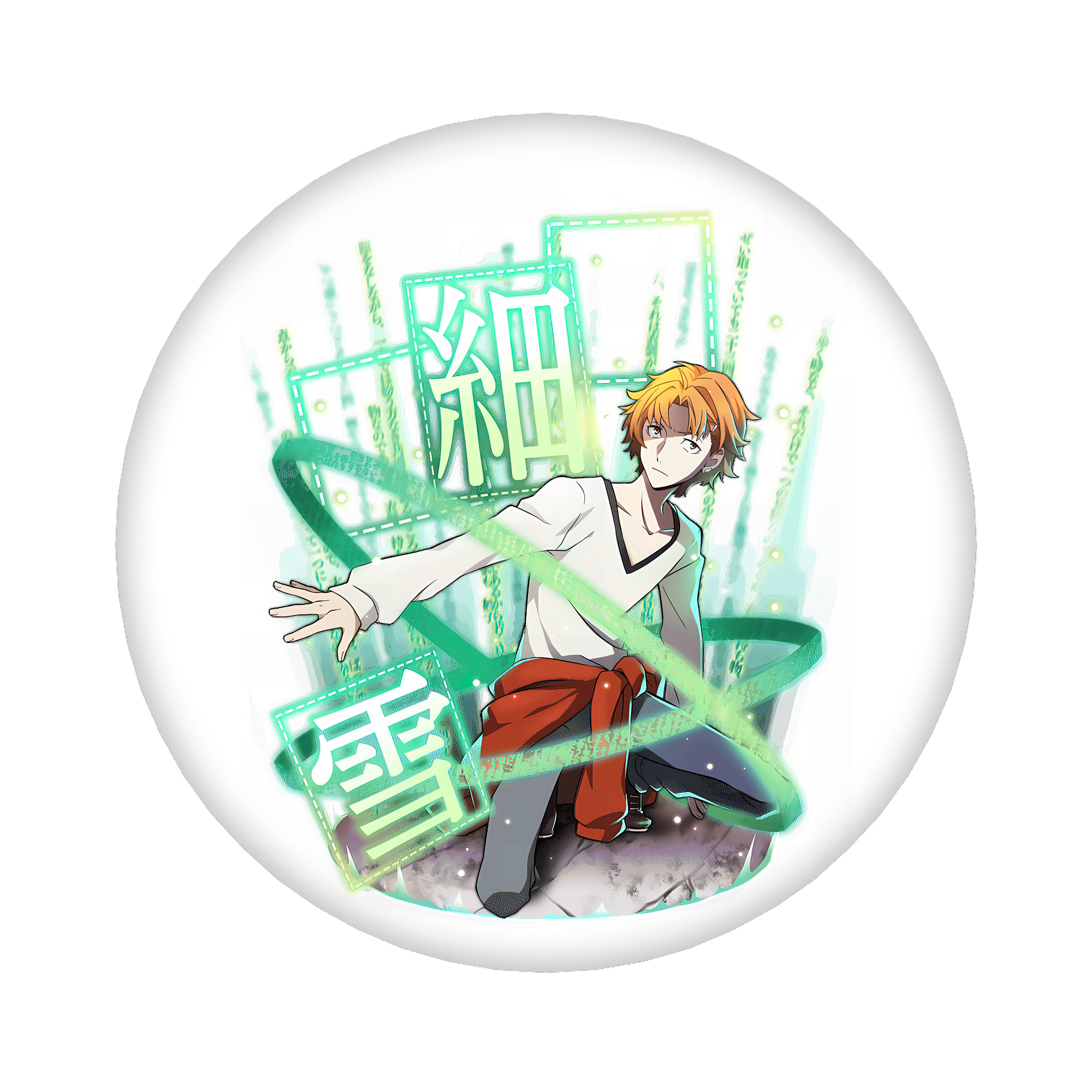 （画像用） 文豪ストレイドッグス Bungo Stray Dogs 6cm 缶バッジ 複数セット