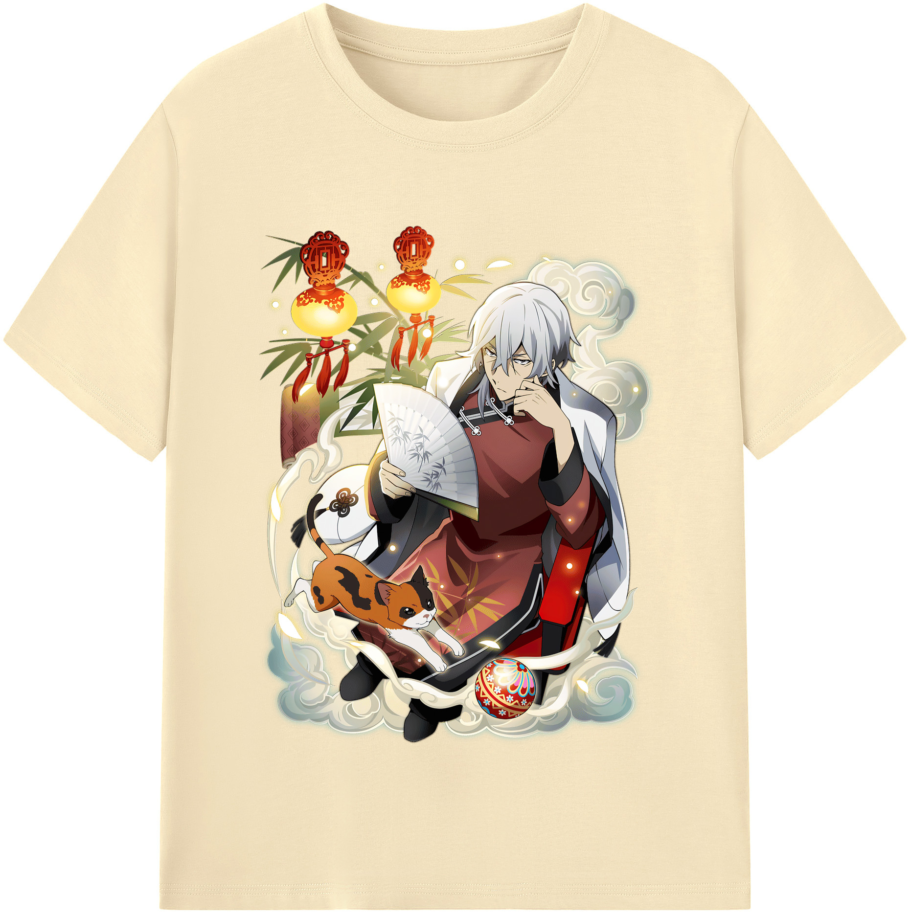 （画像用） 文豪ストレイドッグス Bungo Stray Dogs 綿100％半袖Tシャツ（フロントプリント）
