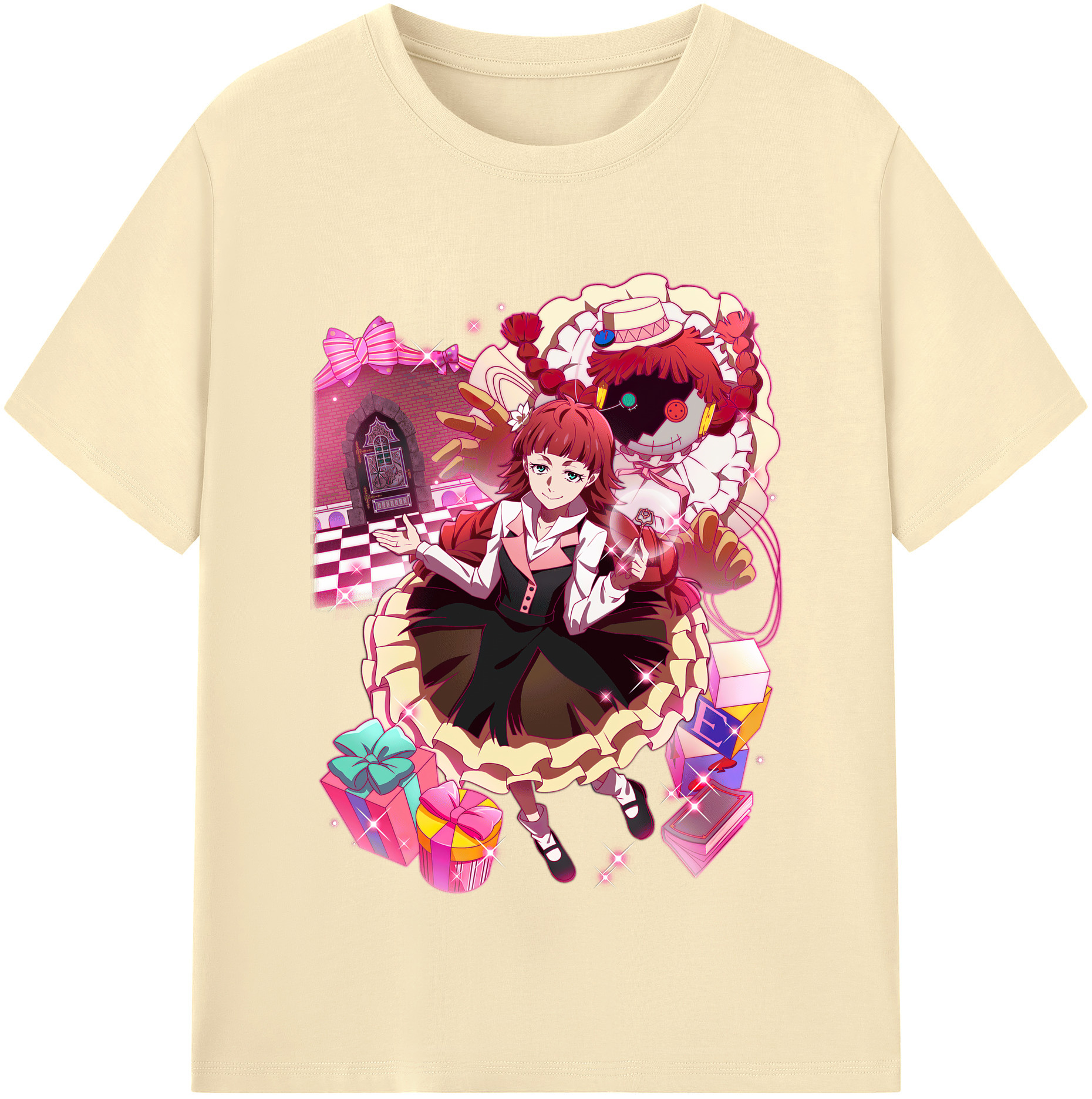 （画像用） 文豪ストレイドッグス Bungo Stray Dogs 綿100％半袖Tシャツ（フロントプリント）