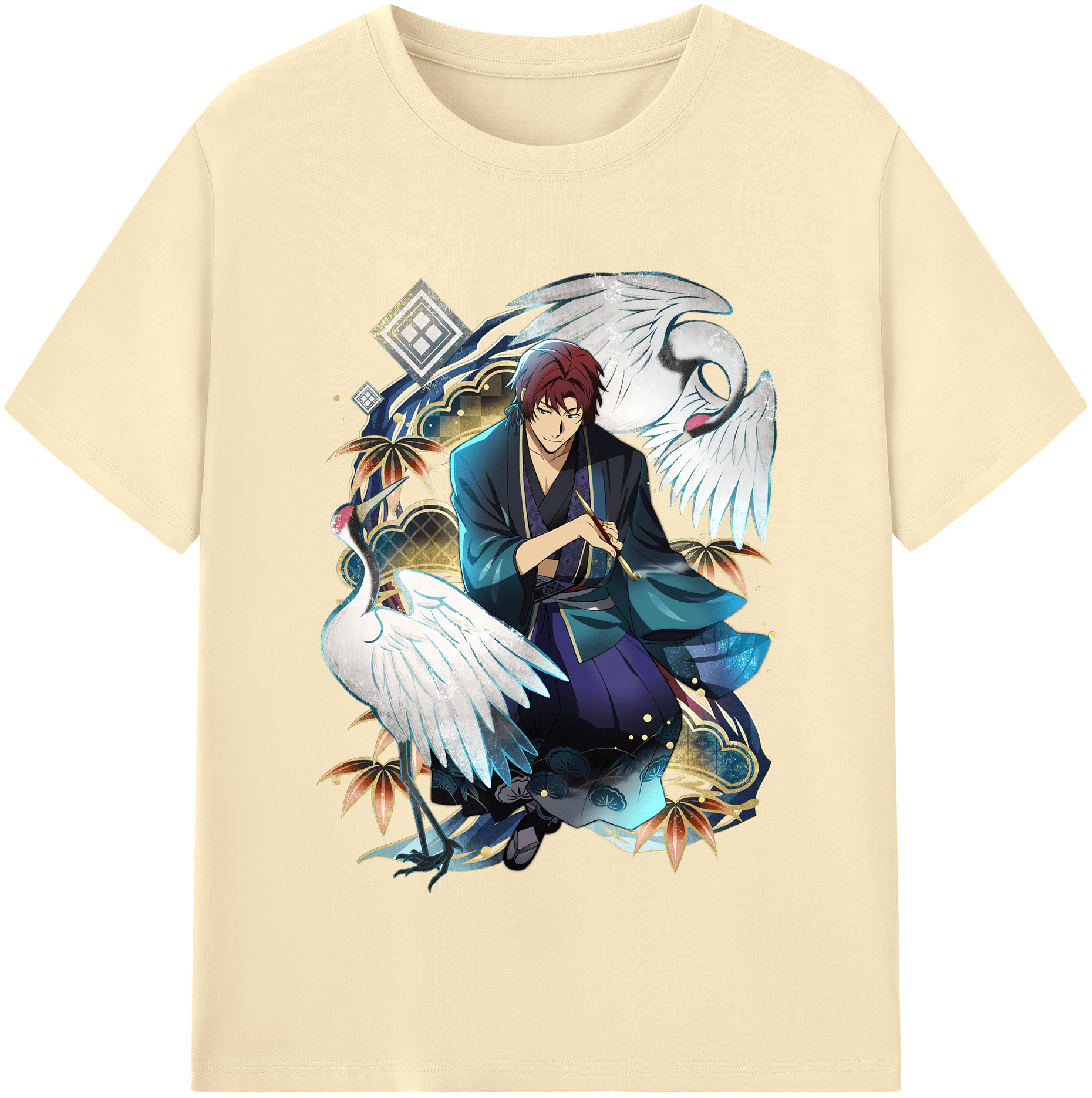 （画像用） 文豪ストレイドッグス Bungo Stray Dogs 綿100％半袖Tシャツ（フロントプリント）